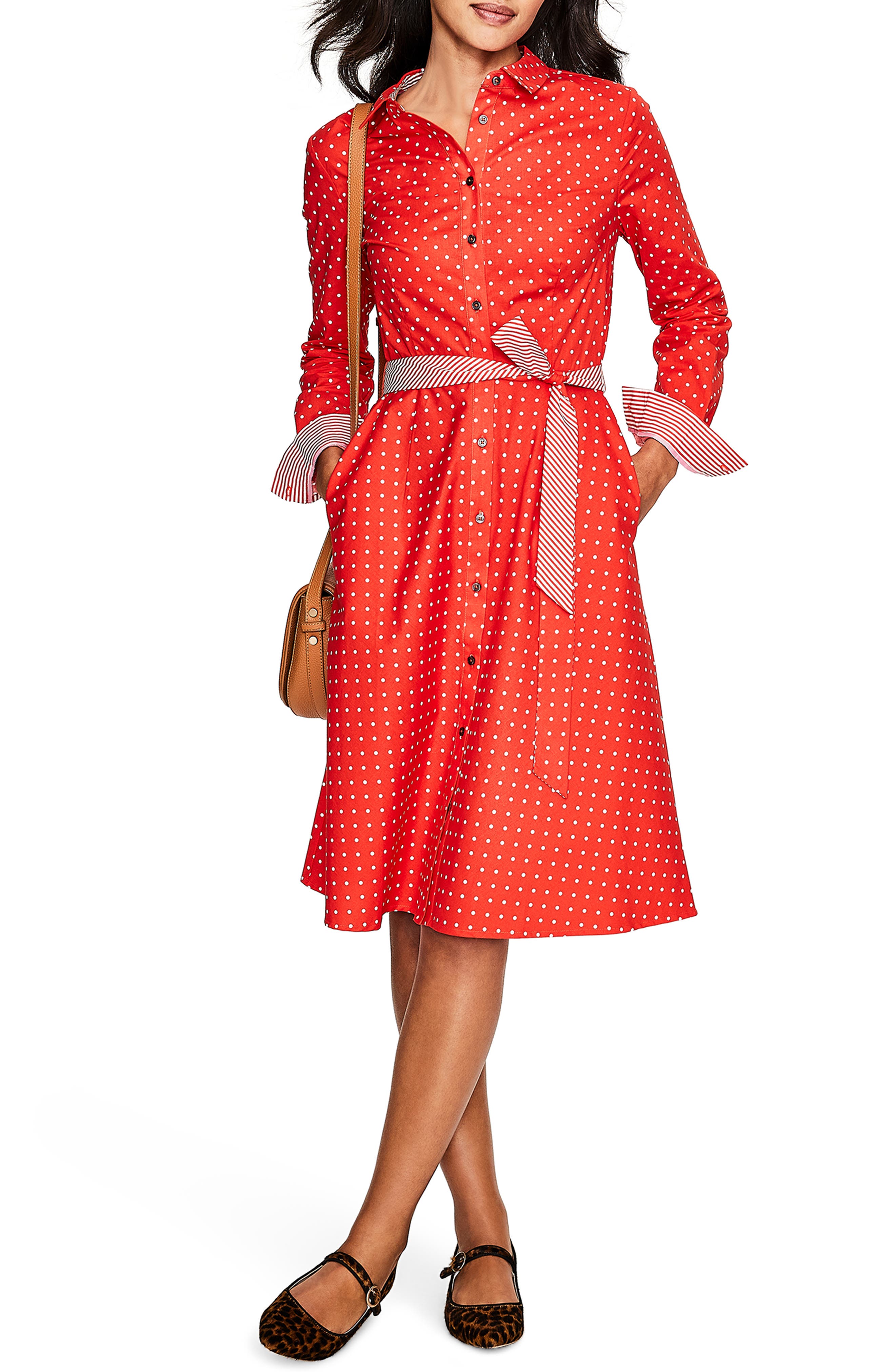 Shop 1940s Style Shirt Dress Shirtwaist Dresses
