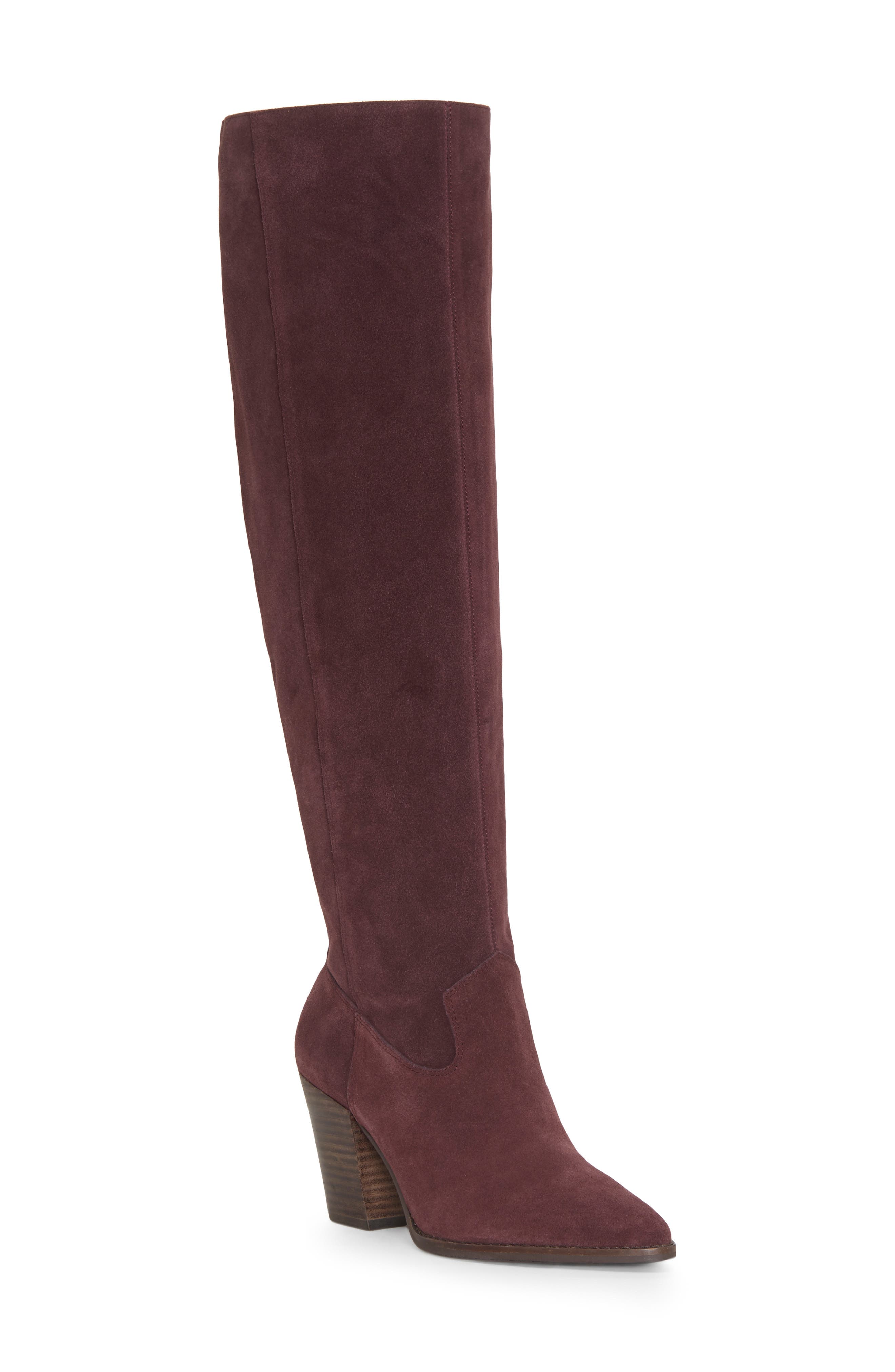Lucky Brand Azoola Knee High Boot, Purple