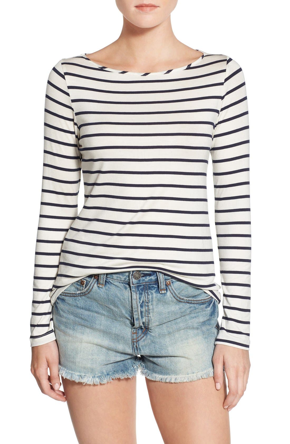 Amour Vert Francoise Stripe Top