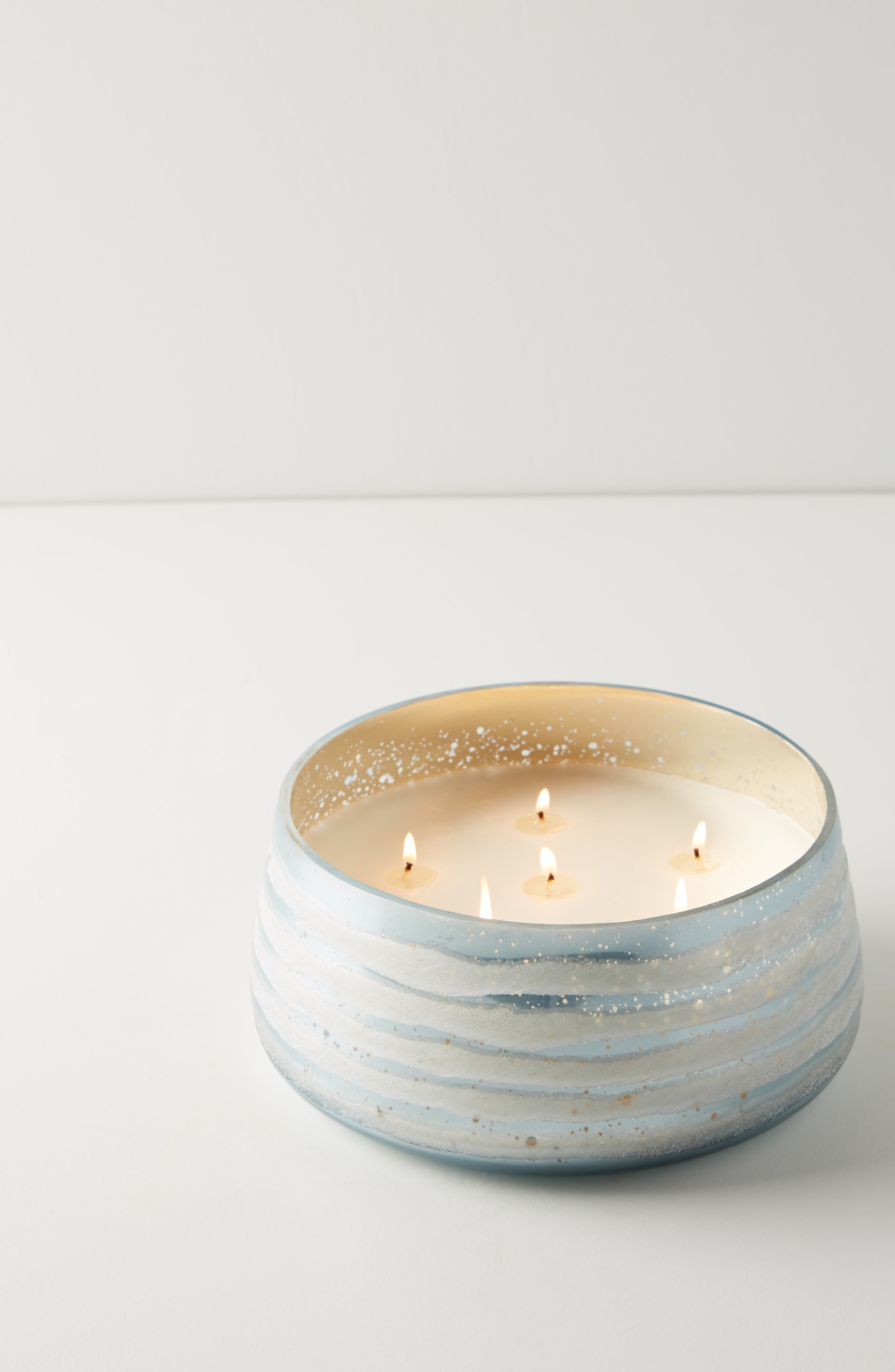 Anthropologie Low Wide Frost Candle Nordstrom