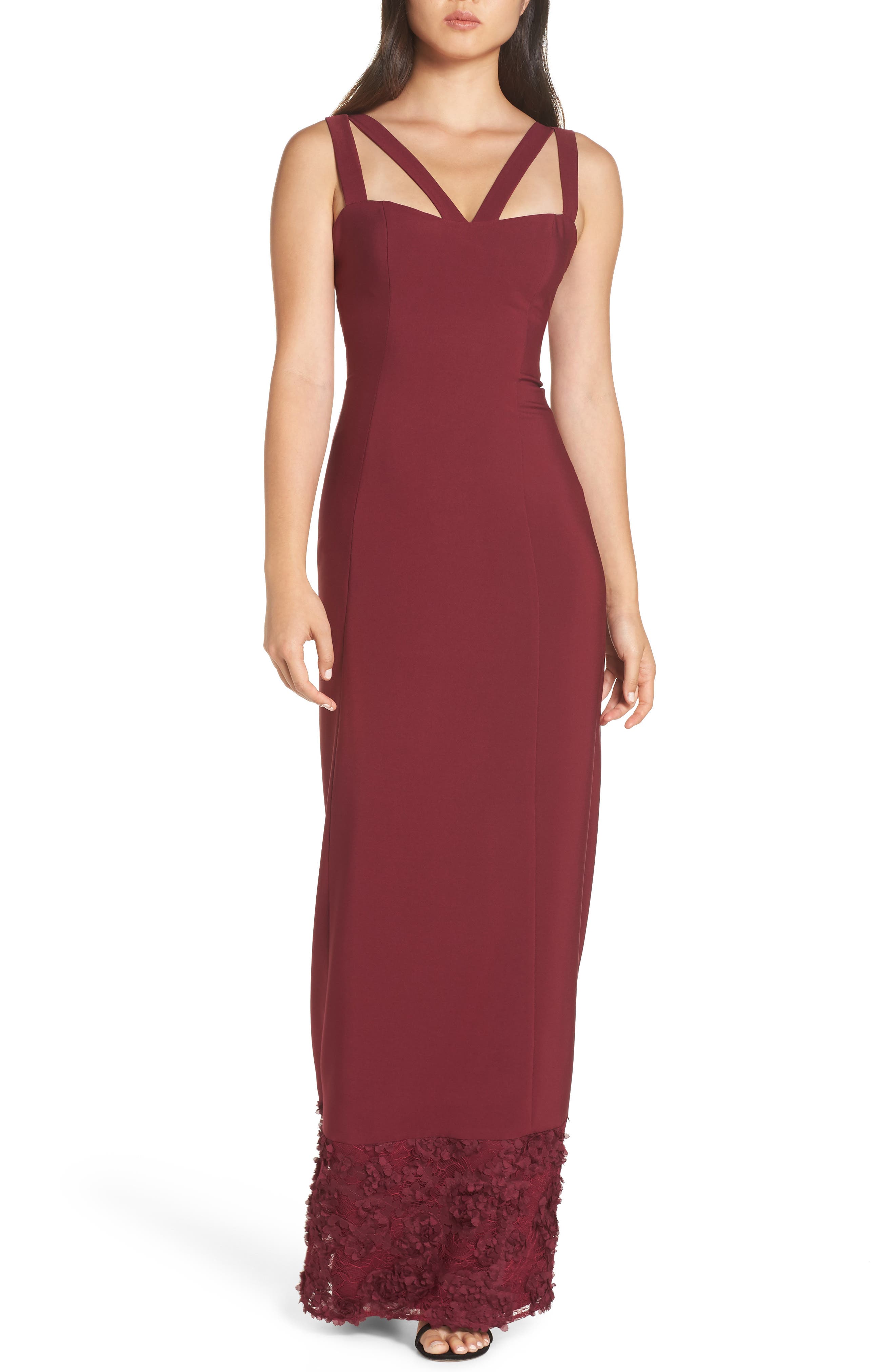 Maria Bianca Nero Katie Gown, Red