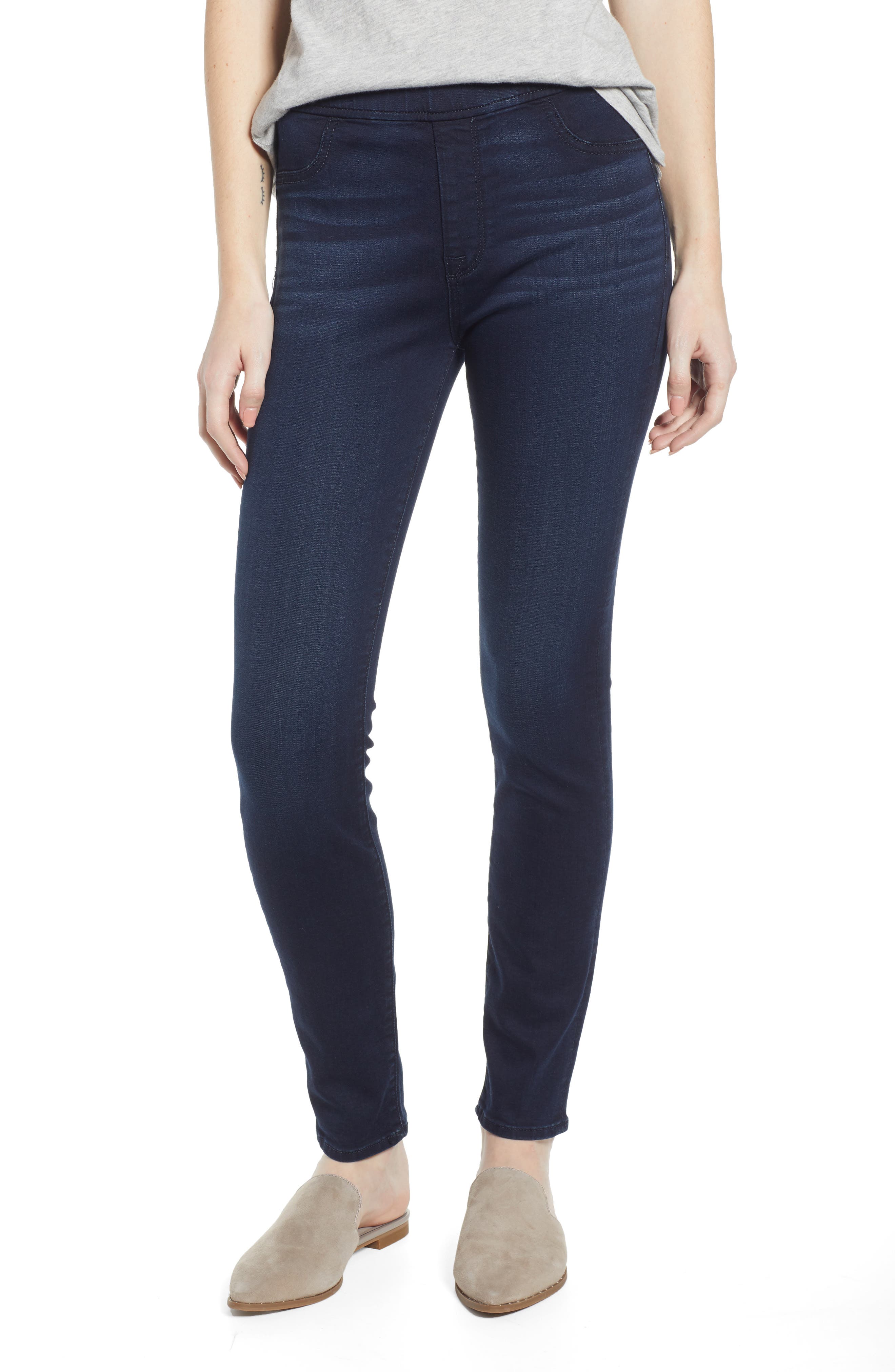 Jen7 By 7 For All Mankind Comfort Skinny Denim Leggings