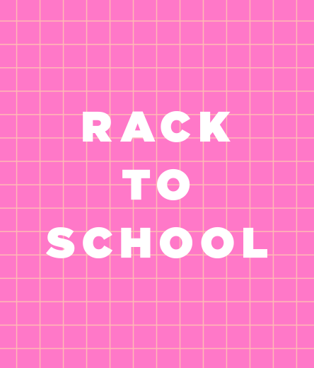 Rack to school.