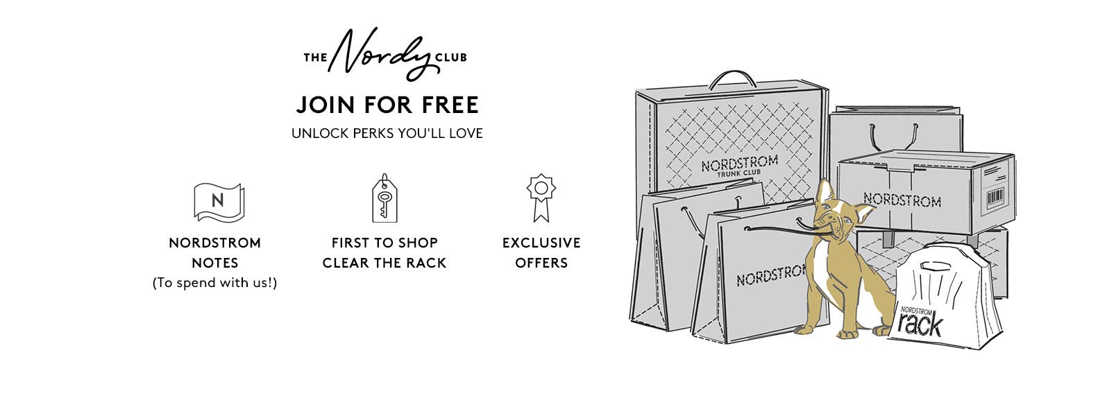 Join The Nordy Club for free to get Nordstrom Notes, First to Shop Clear the Rack access, and exclusive offers. Click to Join Now.