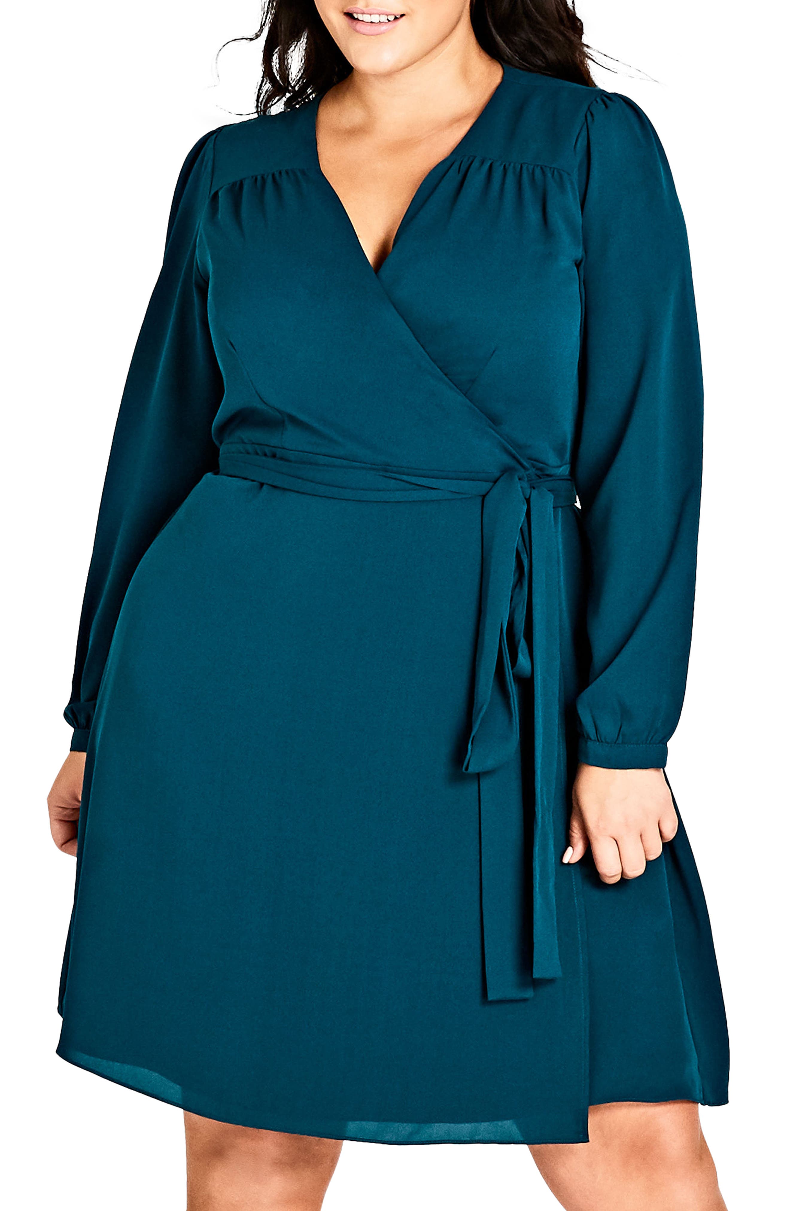 City Chic Dresses MIA WRAP DRESS