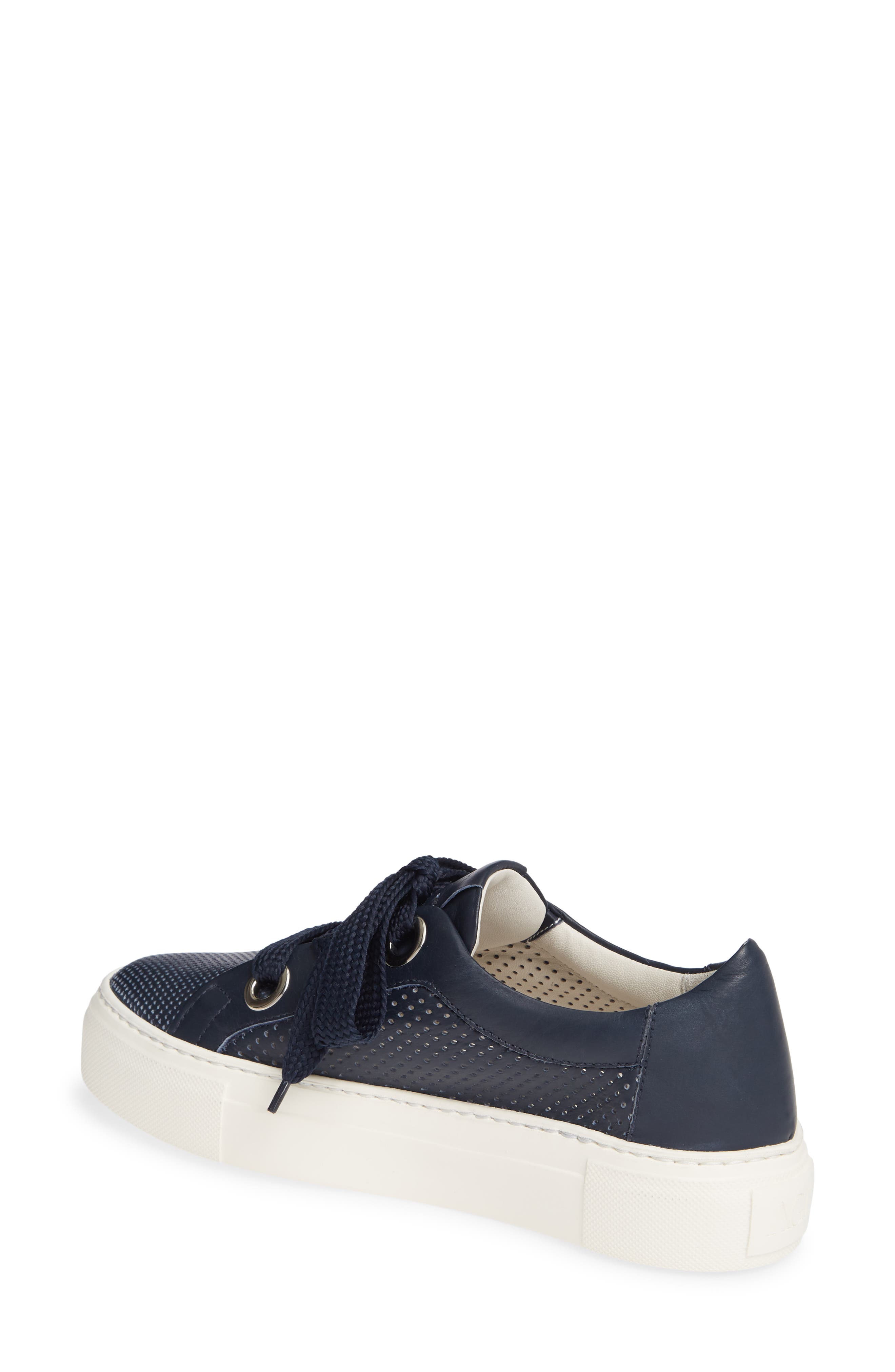 agl perforated platform sneaker