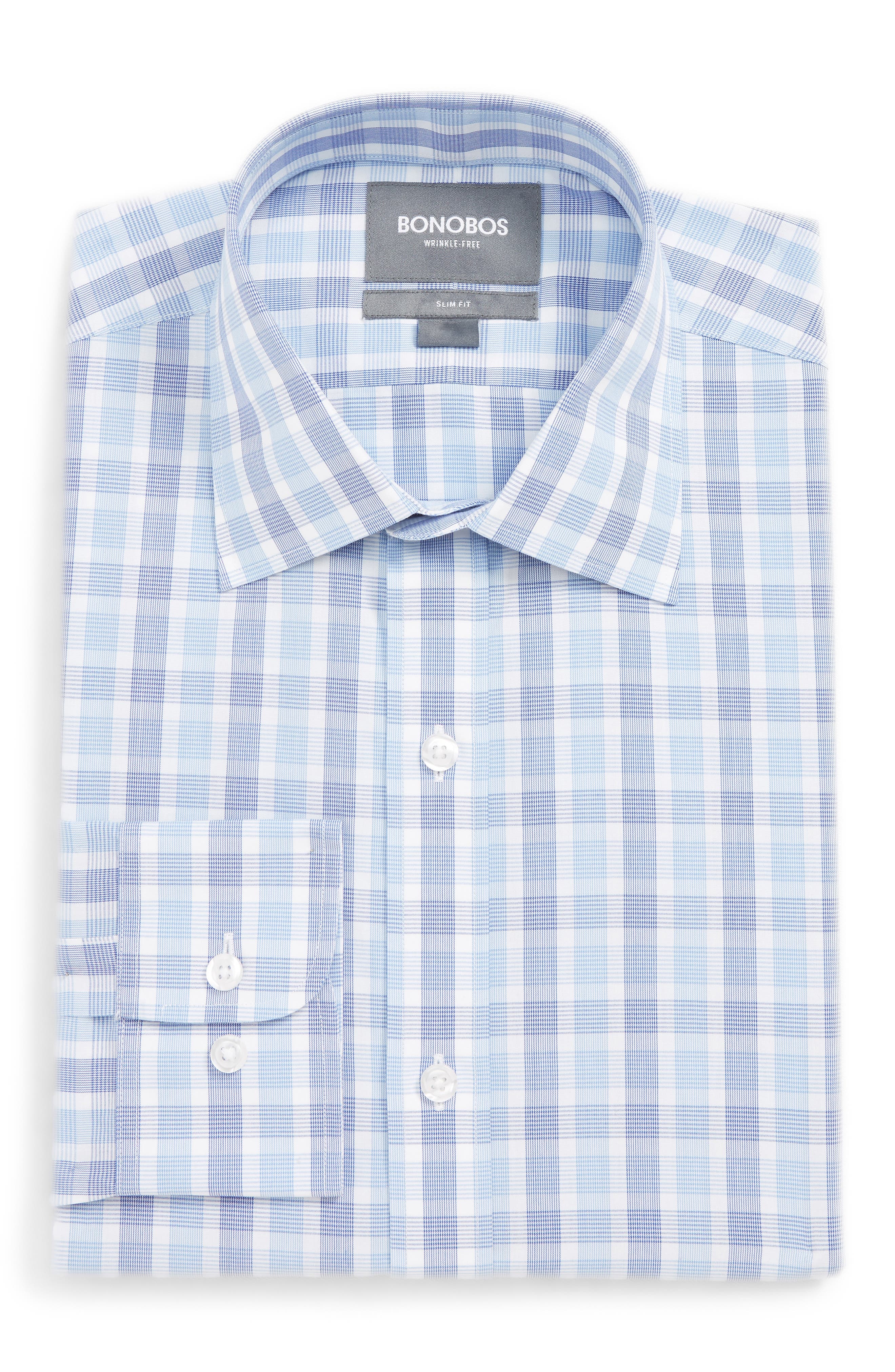 Bonobos Slim Fit Plaid Dress Shirt