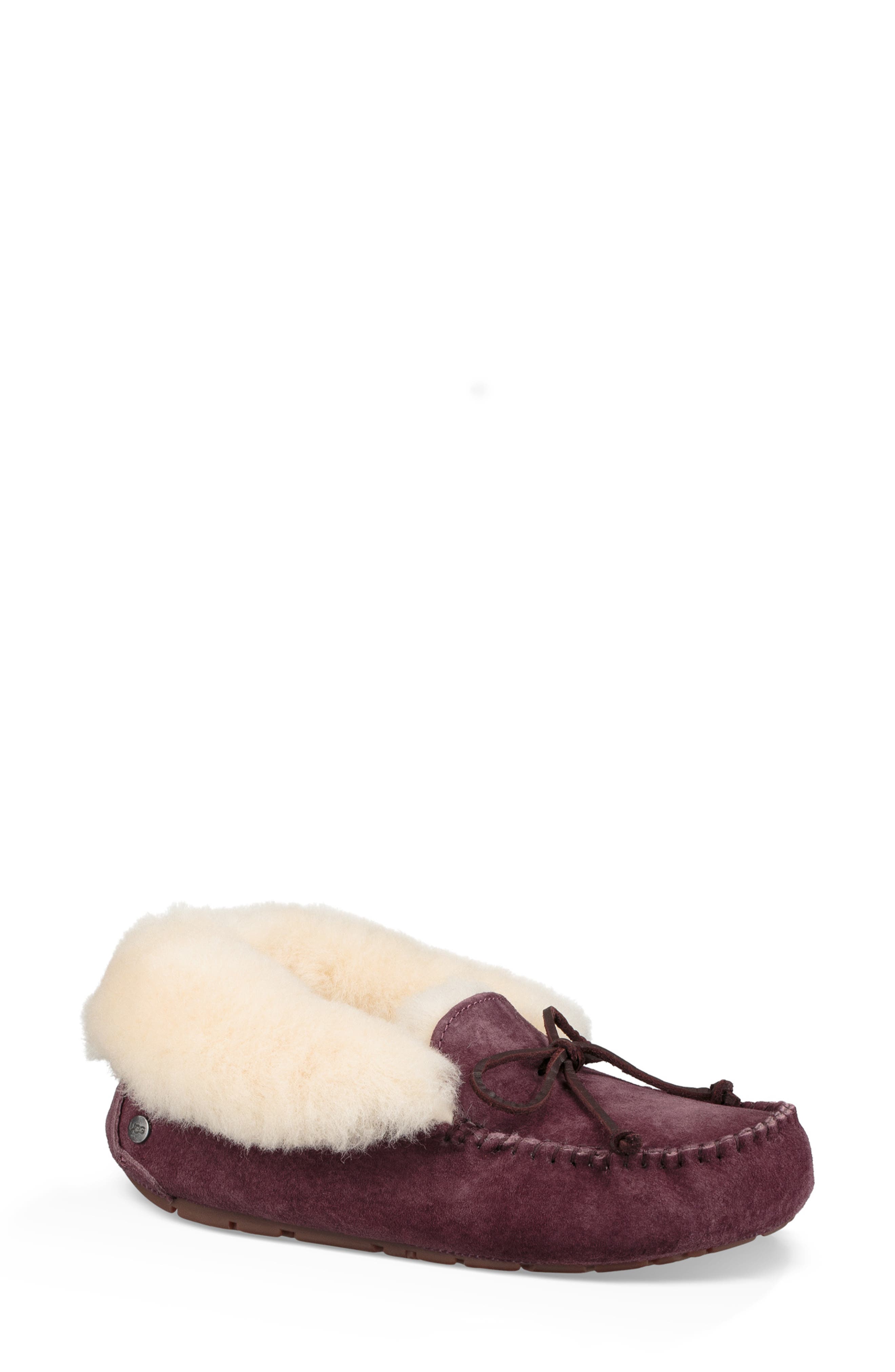 Ugg Uggpure(TM) Alena Suede Slipper Bootie, Purple