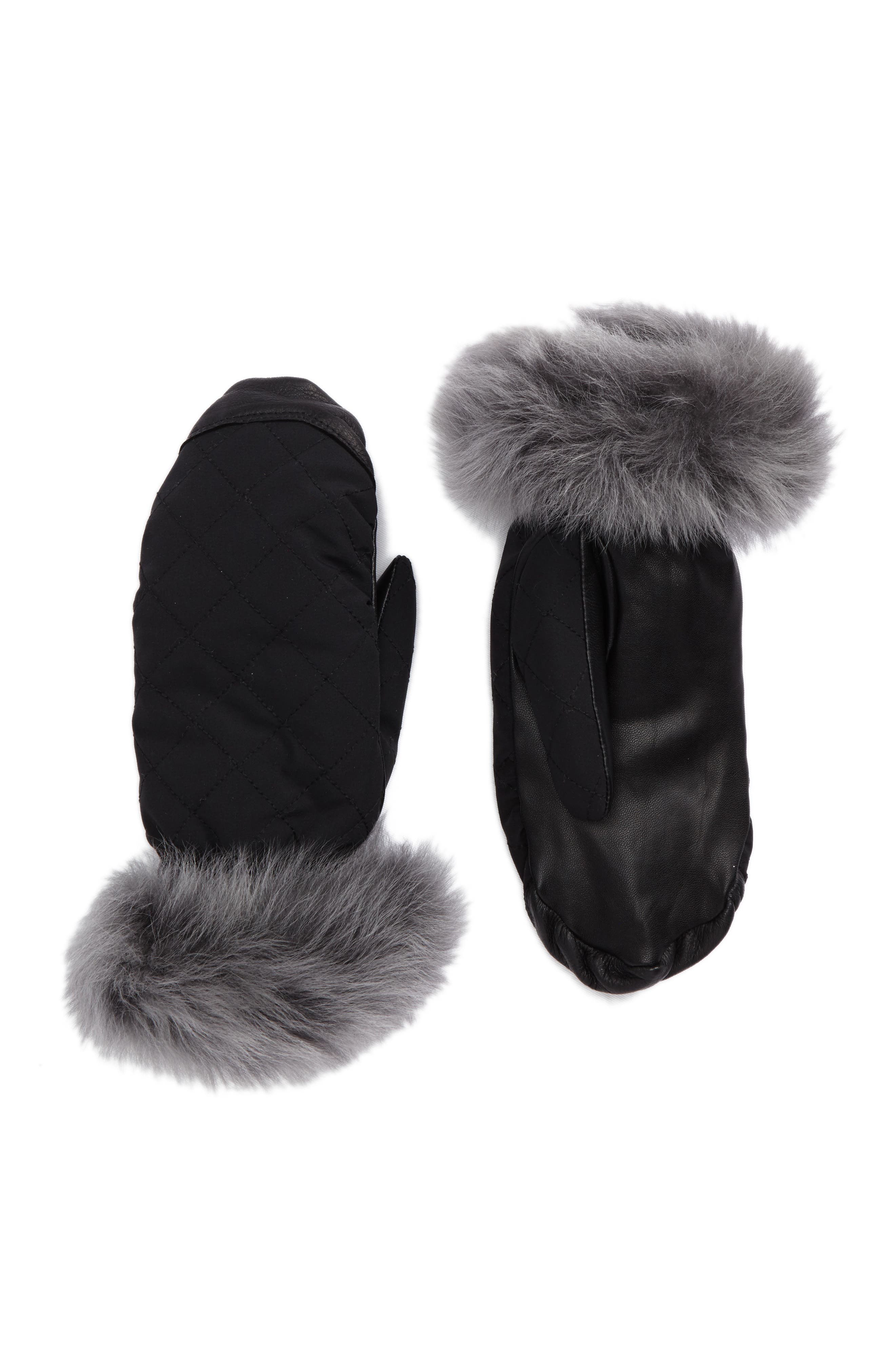 UGG® Quilted WaterResistant Smart Mittens Nordstrom