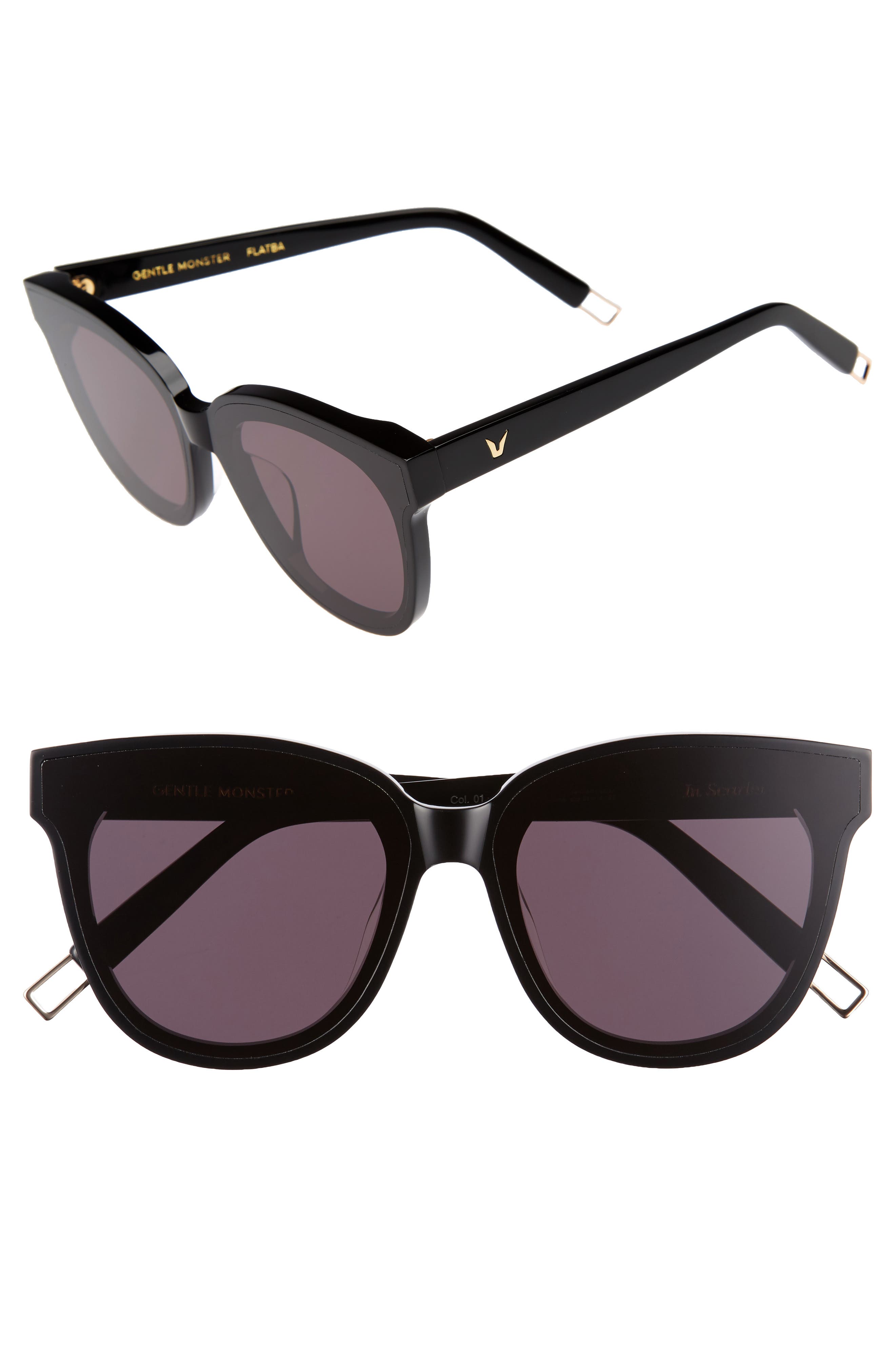 Gentle Monster In Scarlet 68mm Oversize Cat Eye Sunglasses Nordstrom
