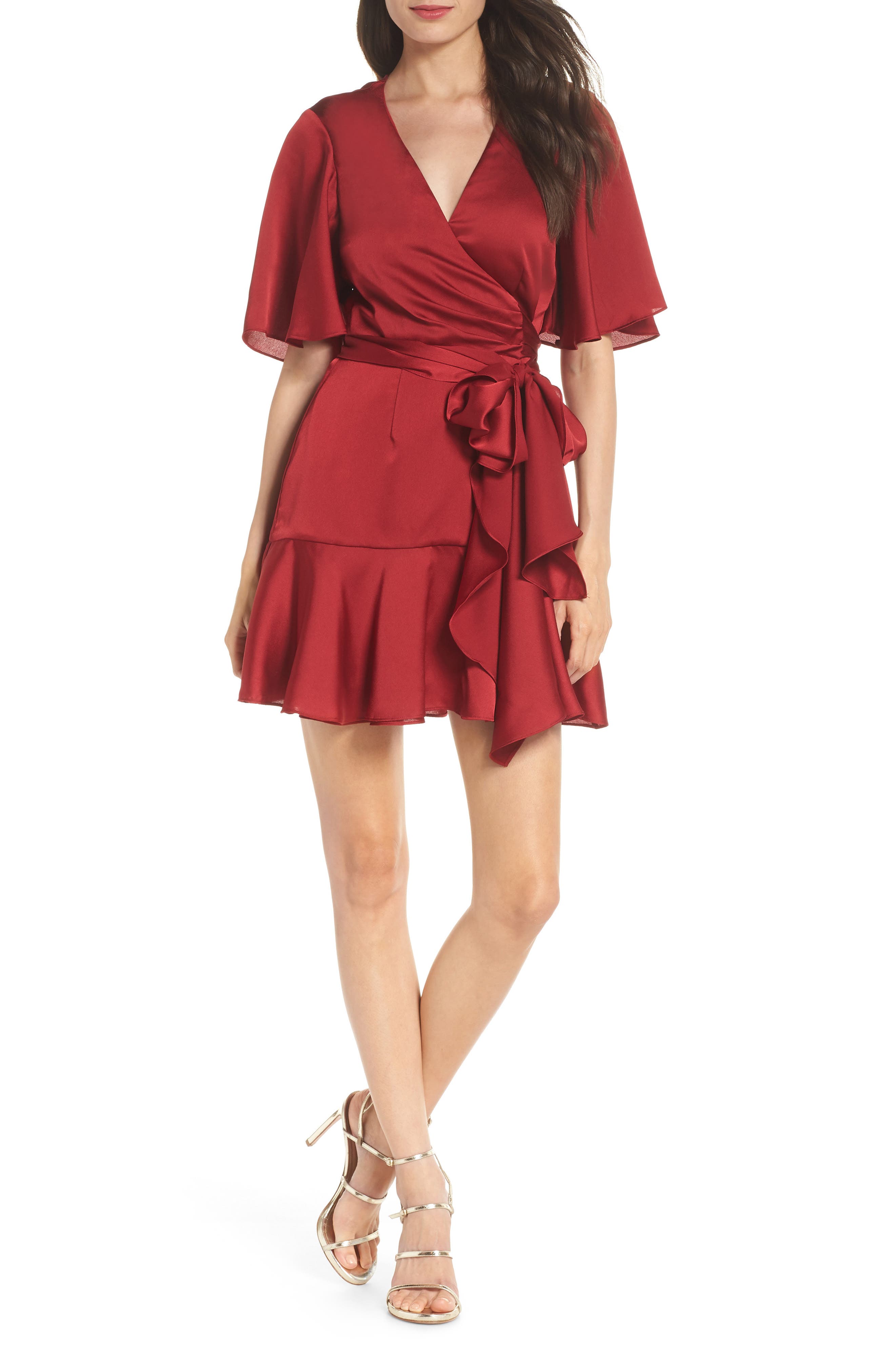 Keepsake The Label Breathe Minidress, Red