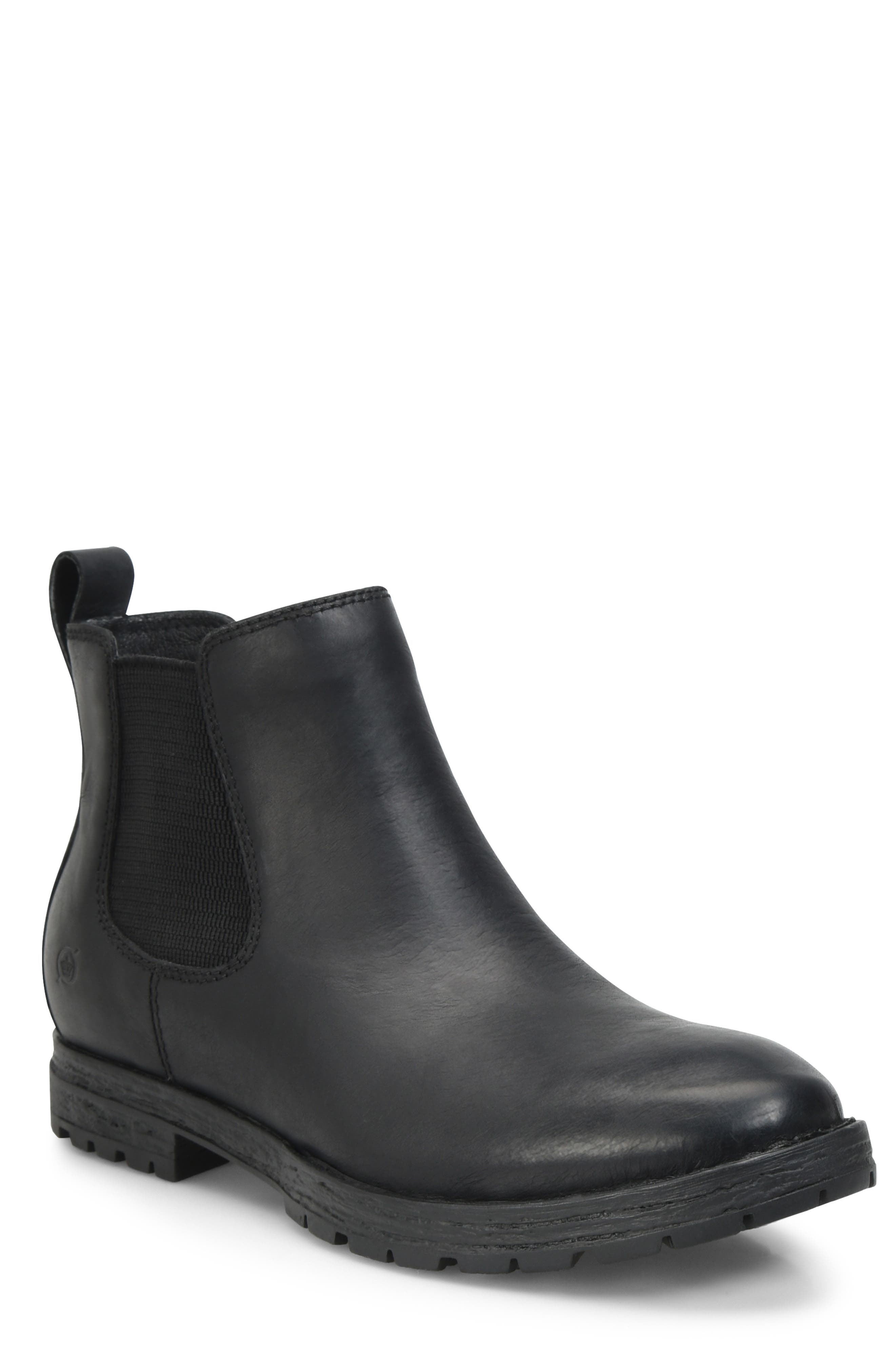 B?rn Pike Mid Waterproof Chelsea Boot- Black