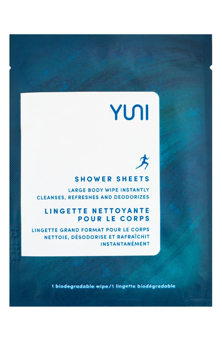 YUNI Shower Sheets Large Body Wipes Nordstrom