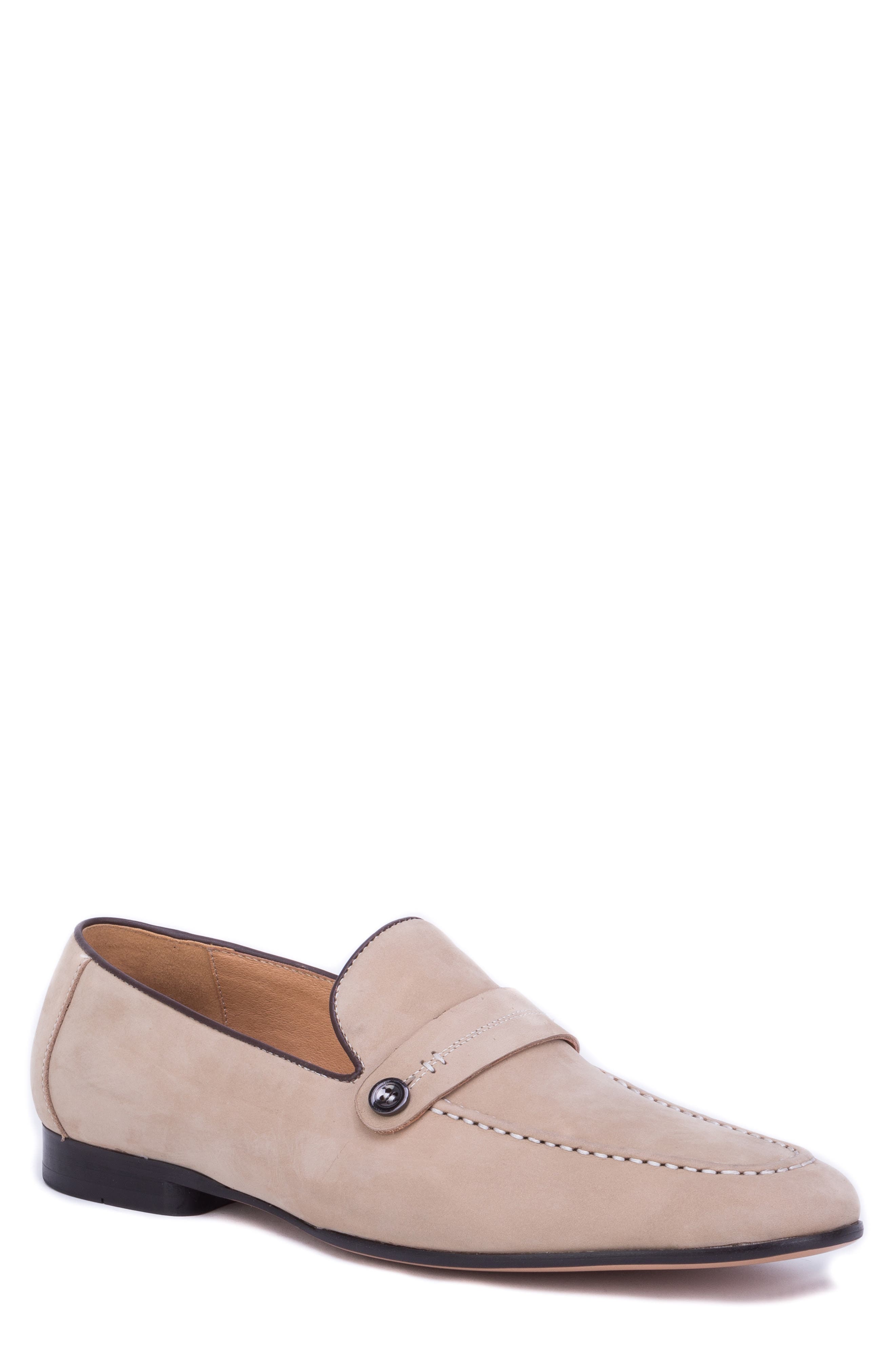 Robert Graham Norris Button Loafer, Beige