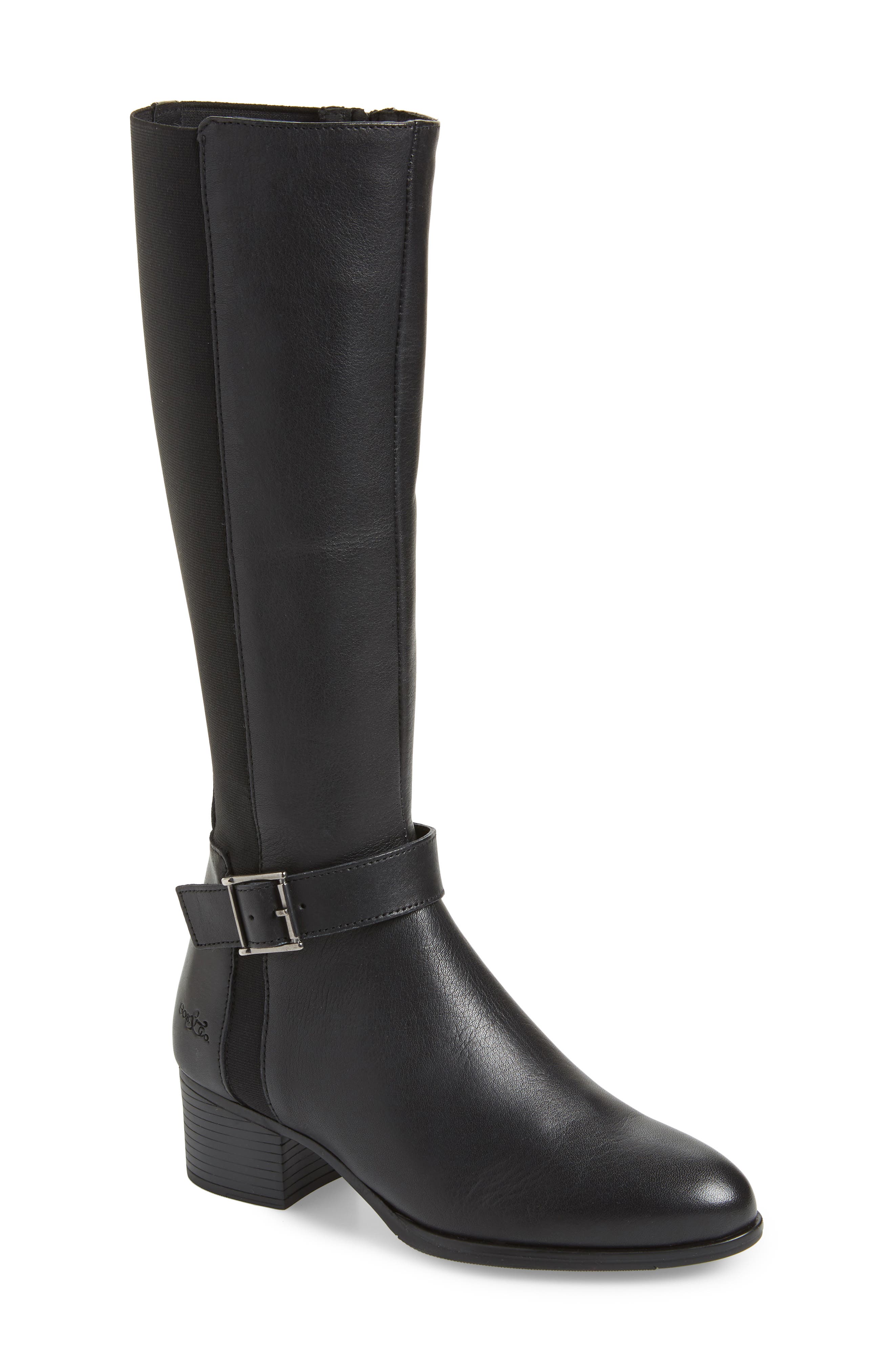 Bos. & Co. Rebel Waterproof Riding Bootie - Black