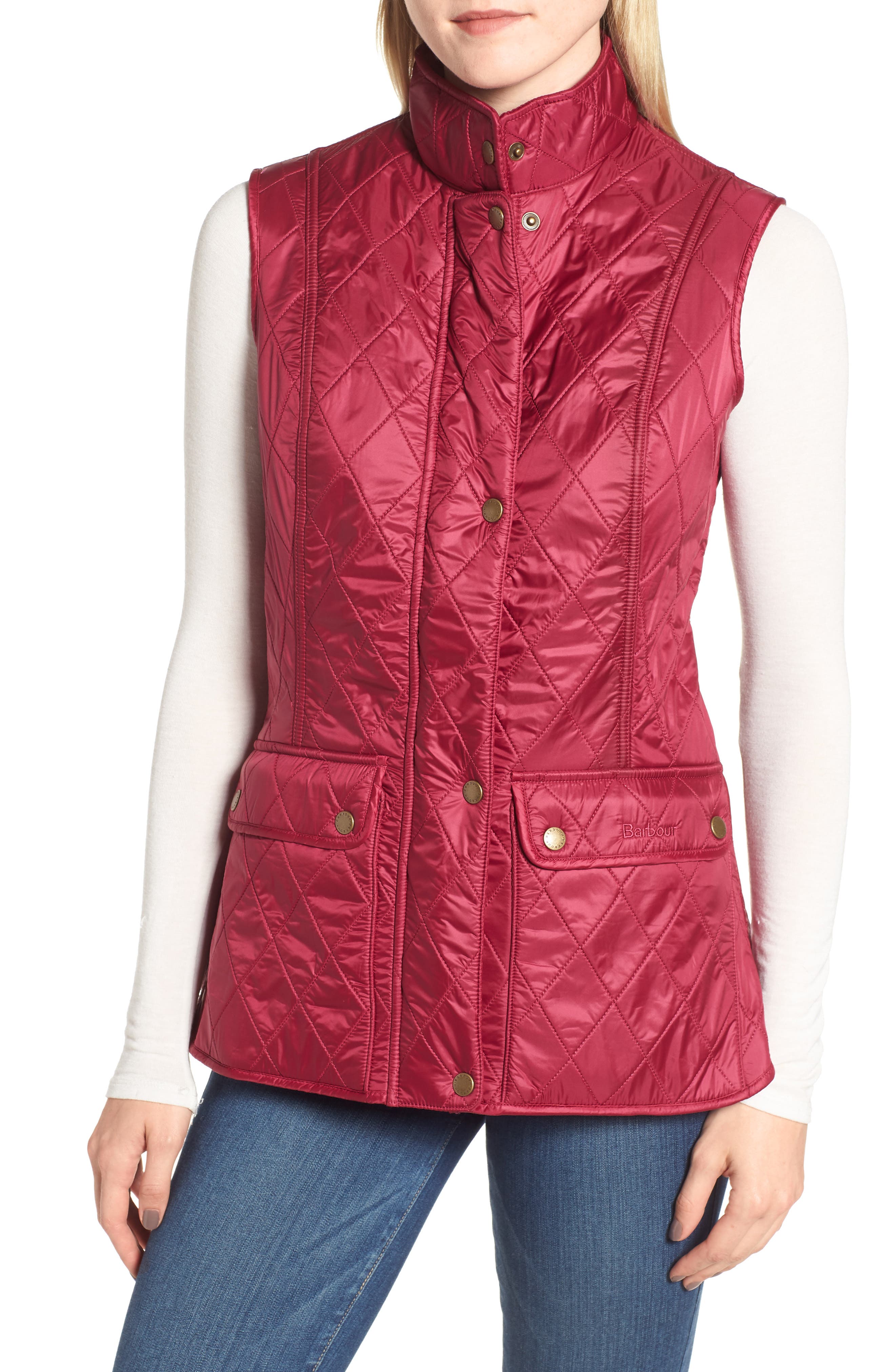 Barbour Wray Vest, US / 8 UK - Pink