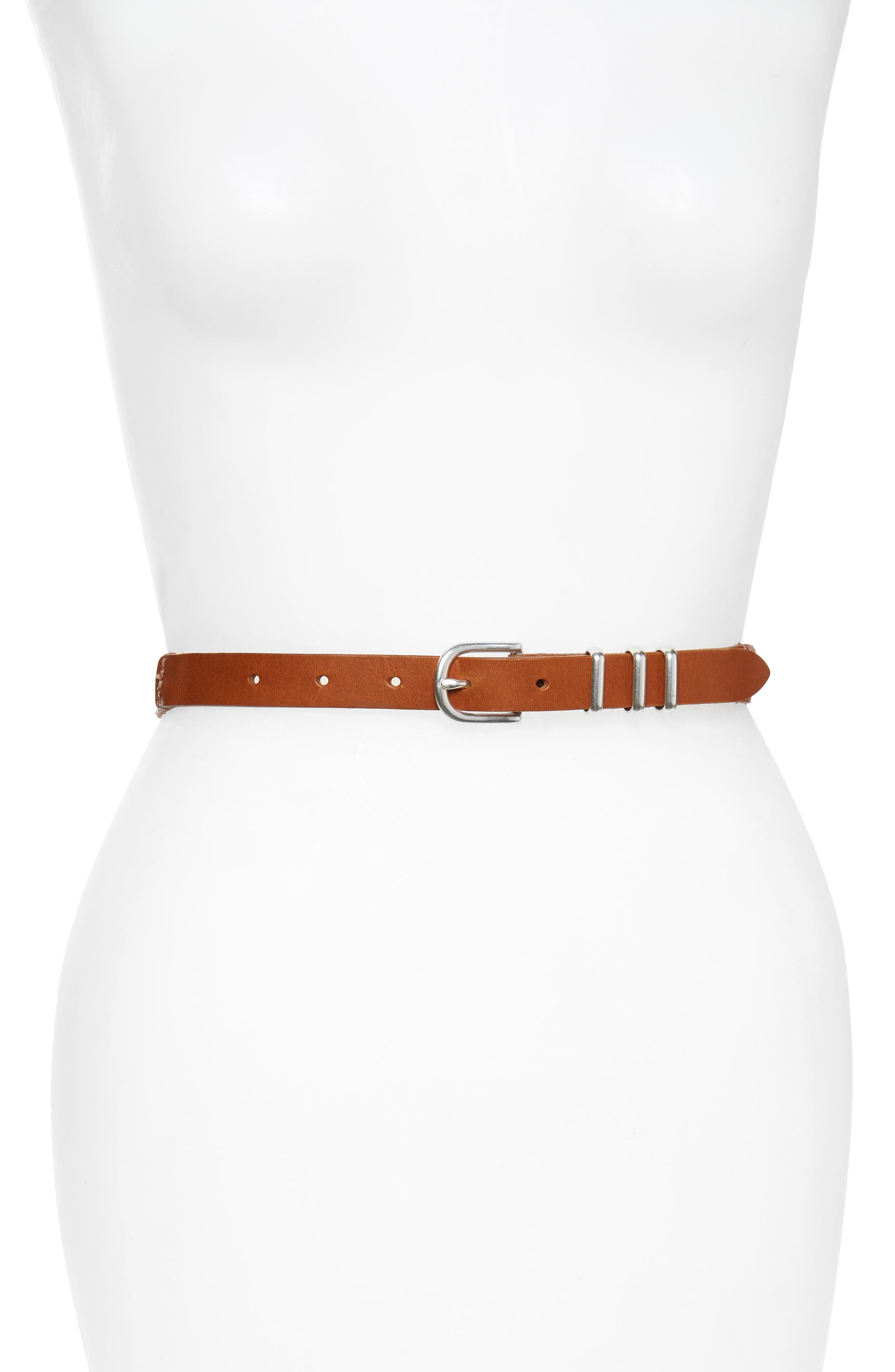 Rag & Bone Knotted Jet Belt, Brw