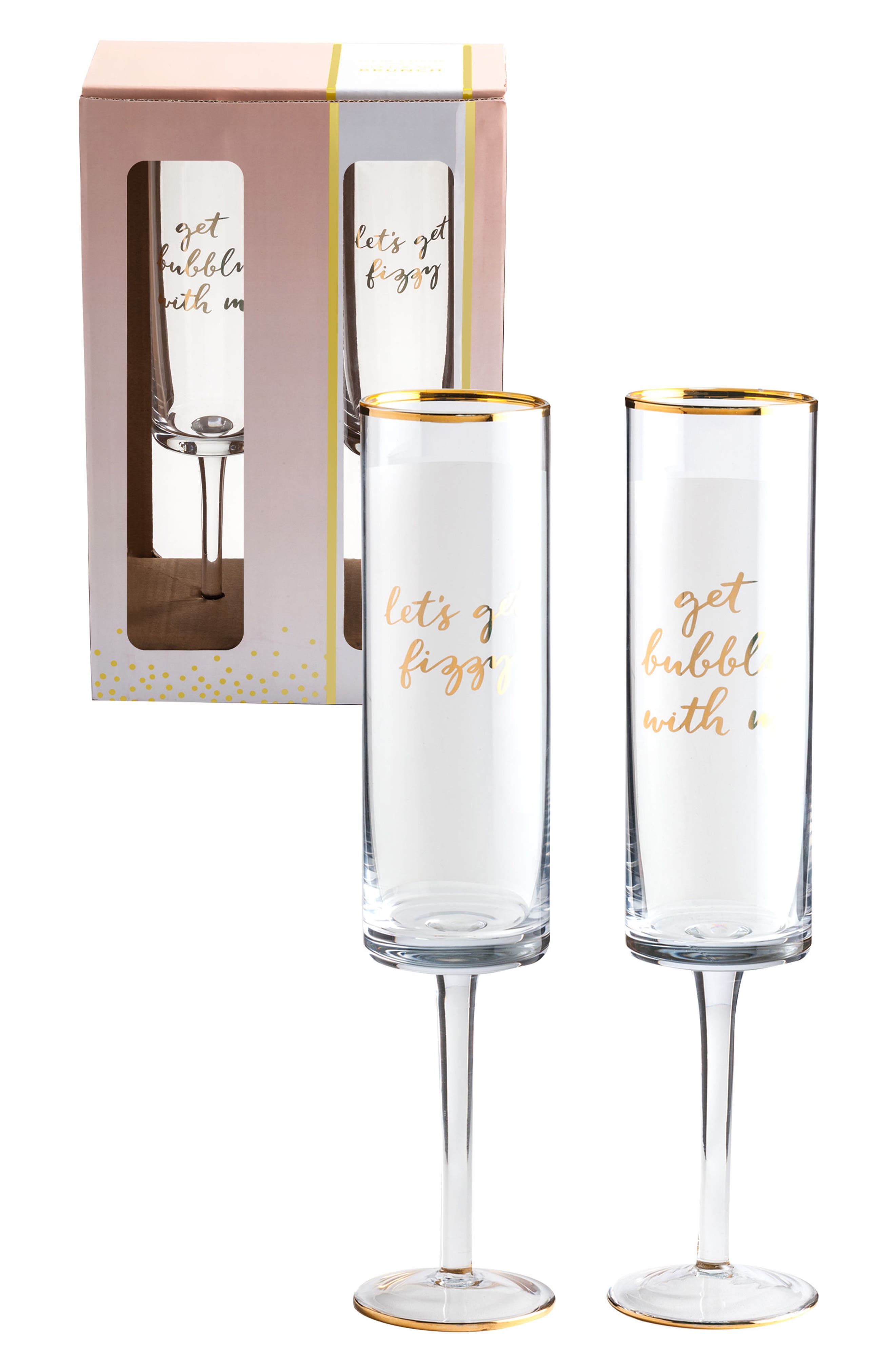 Rosanna Set of 2 Stemmed Champagne Flutes Nordstrom