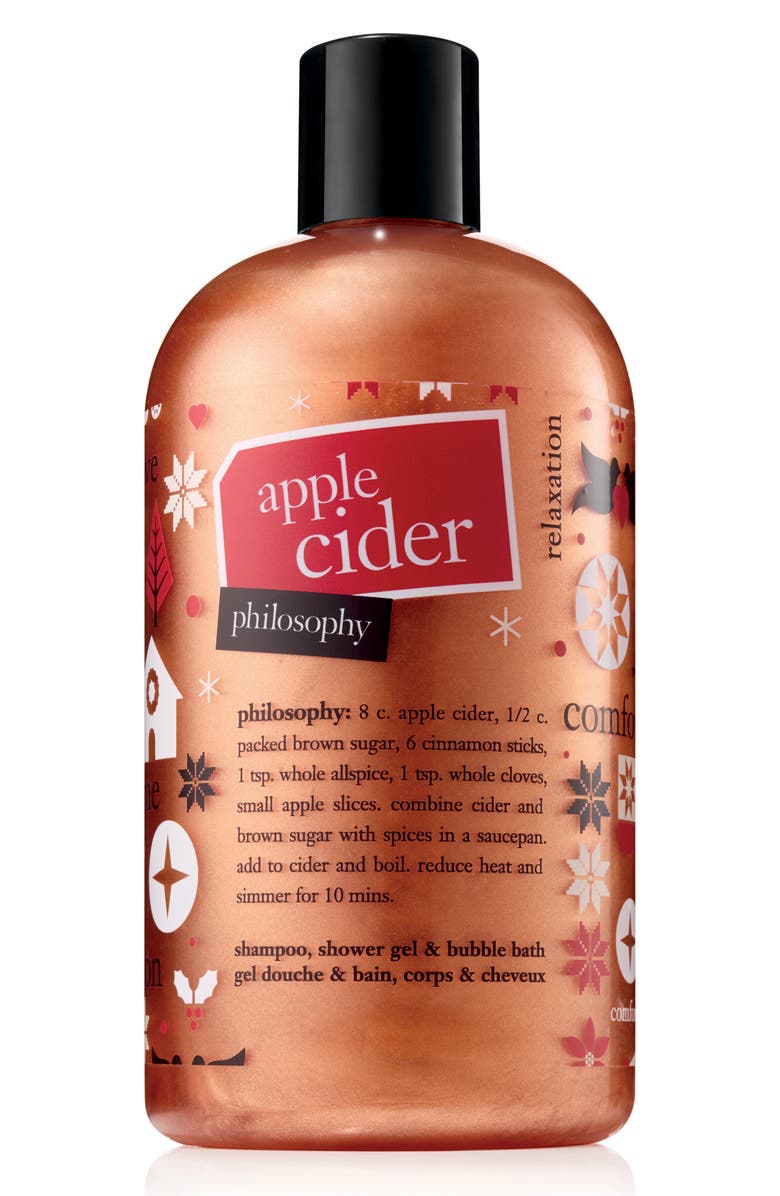 philosophy apple cider shampoo, shower gel & bubble bath (Limited Edition) | Nordstrom