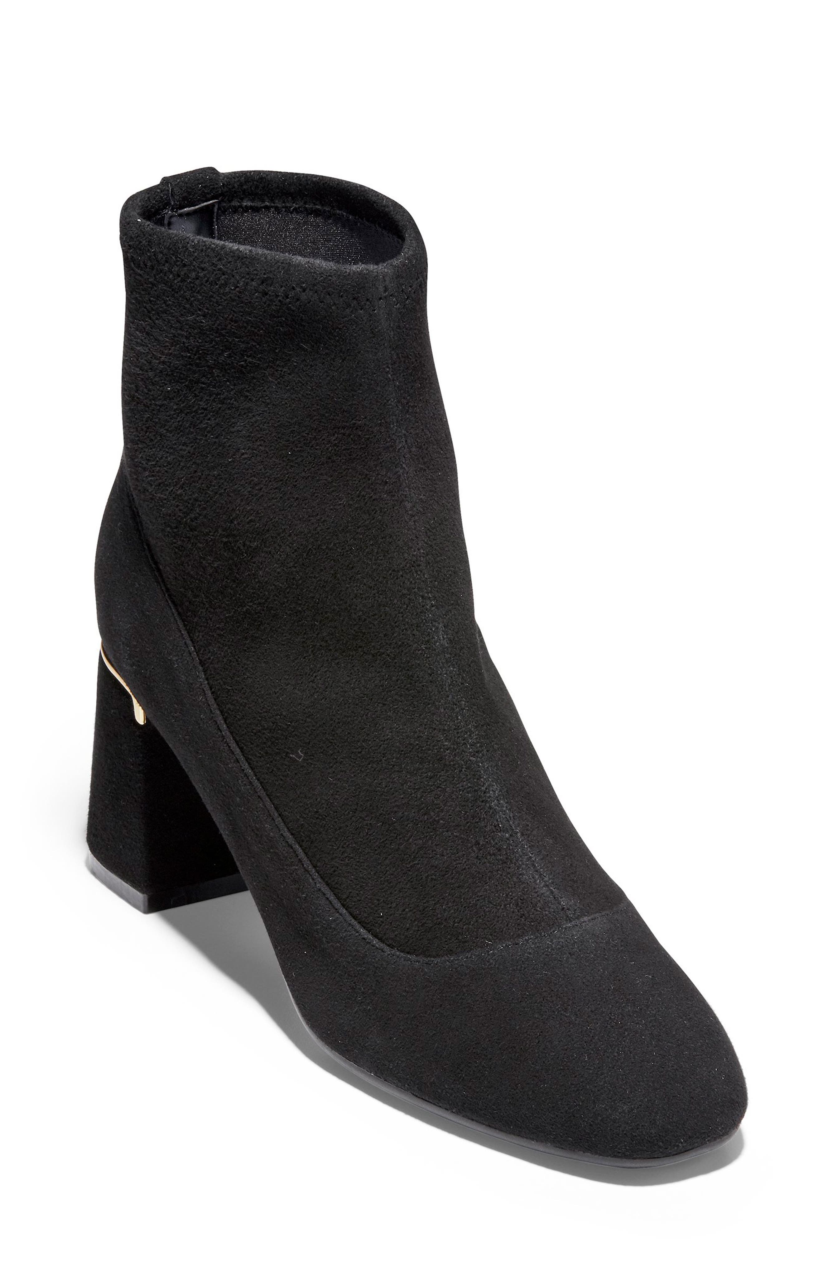 Cole Haan Laree Stretch Bootie B - Black