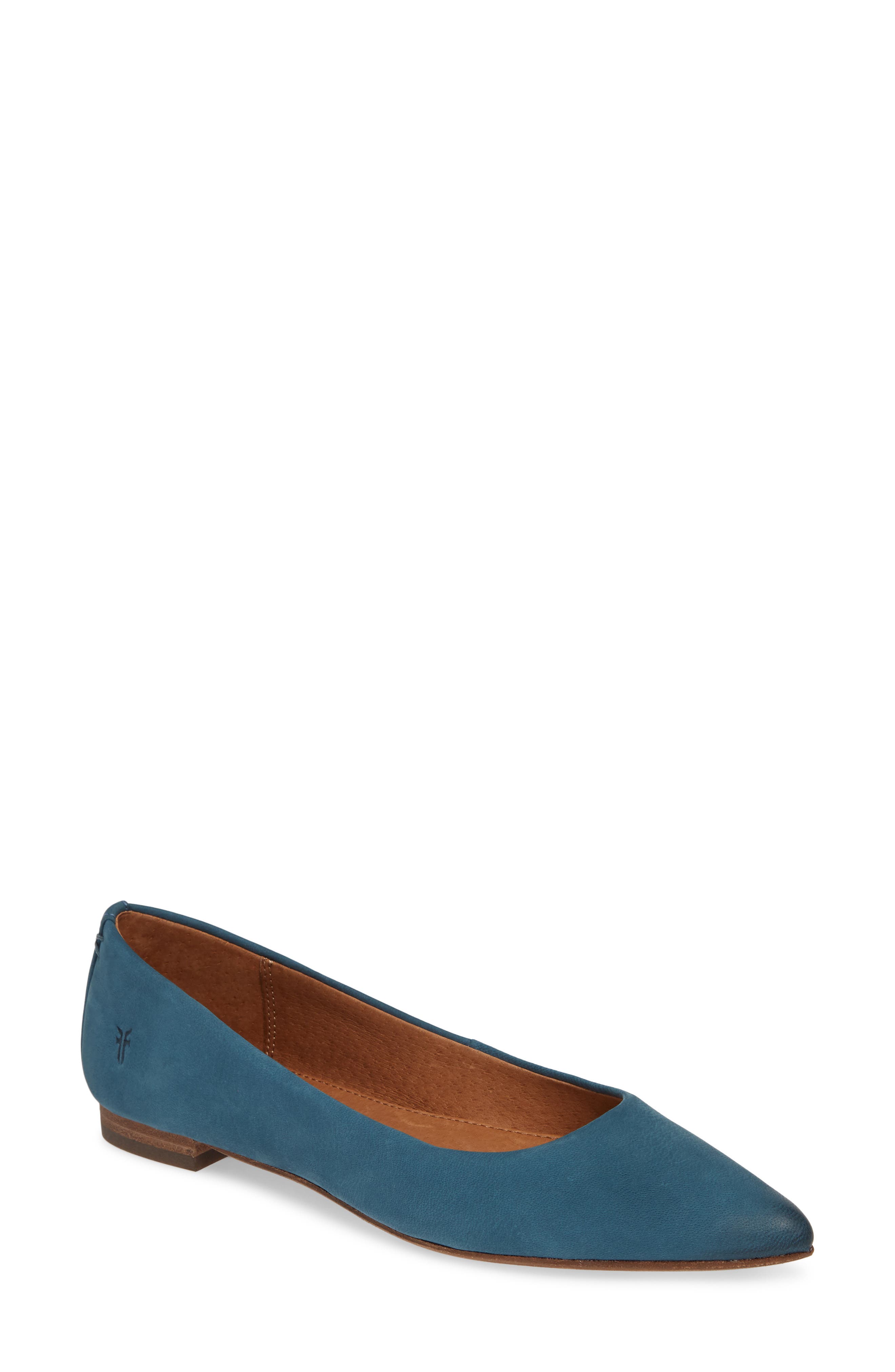Frye Flats 'SIENNA' POINTY TOE BALLET FLAT