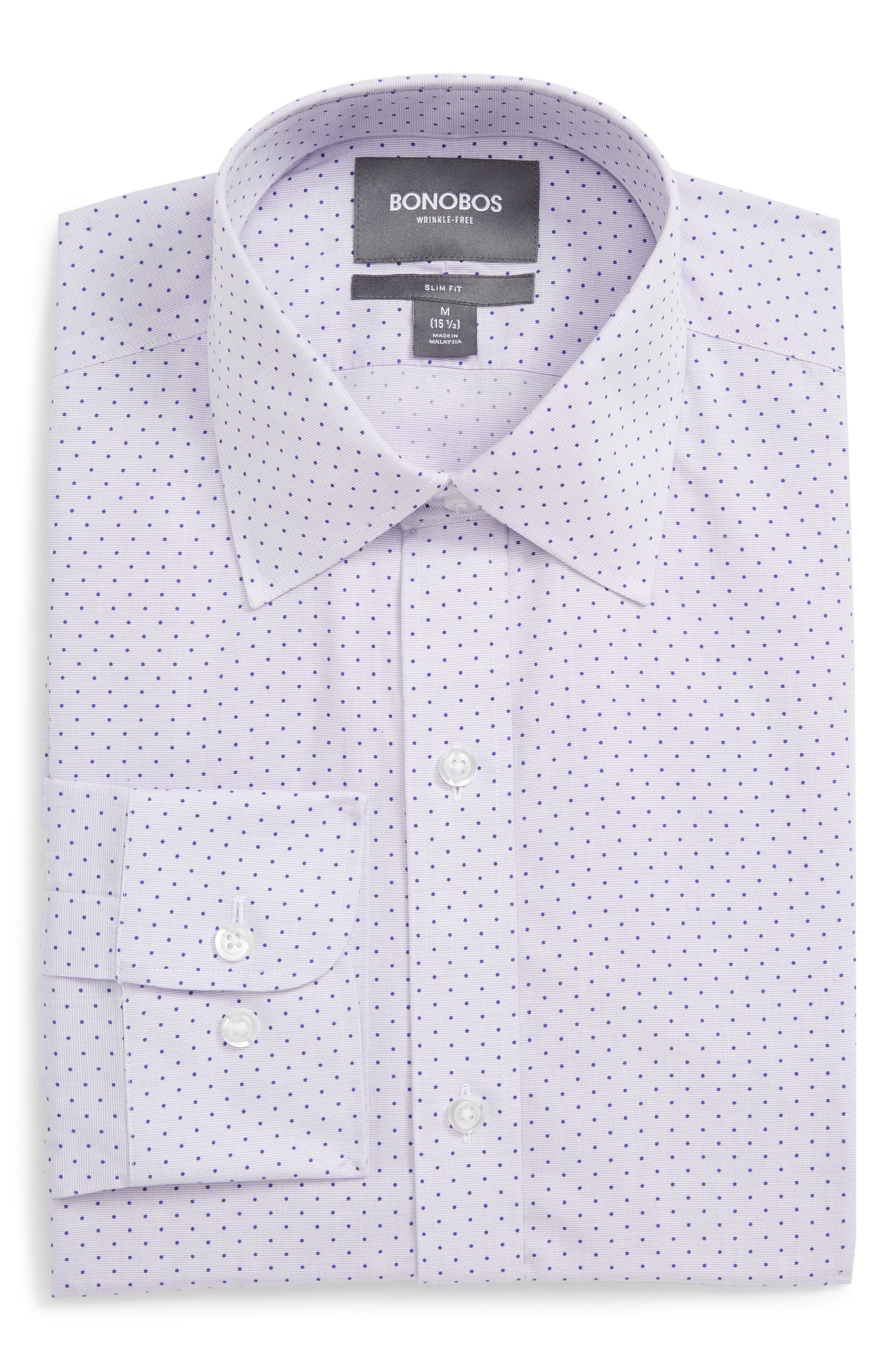Bonobos Slim Fit Dot Dress Shirt