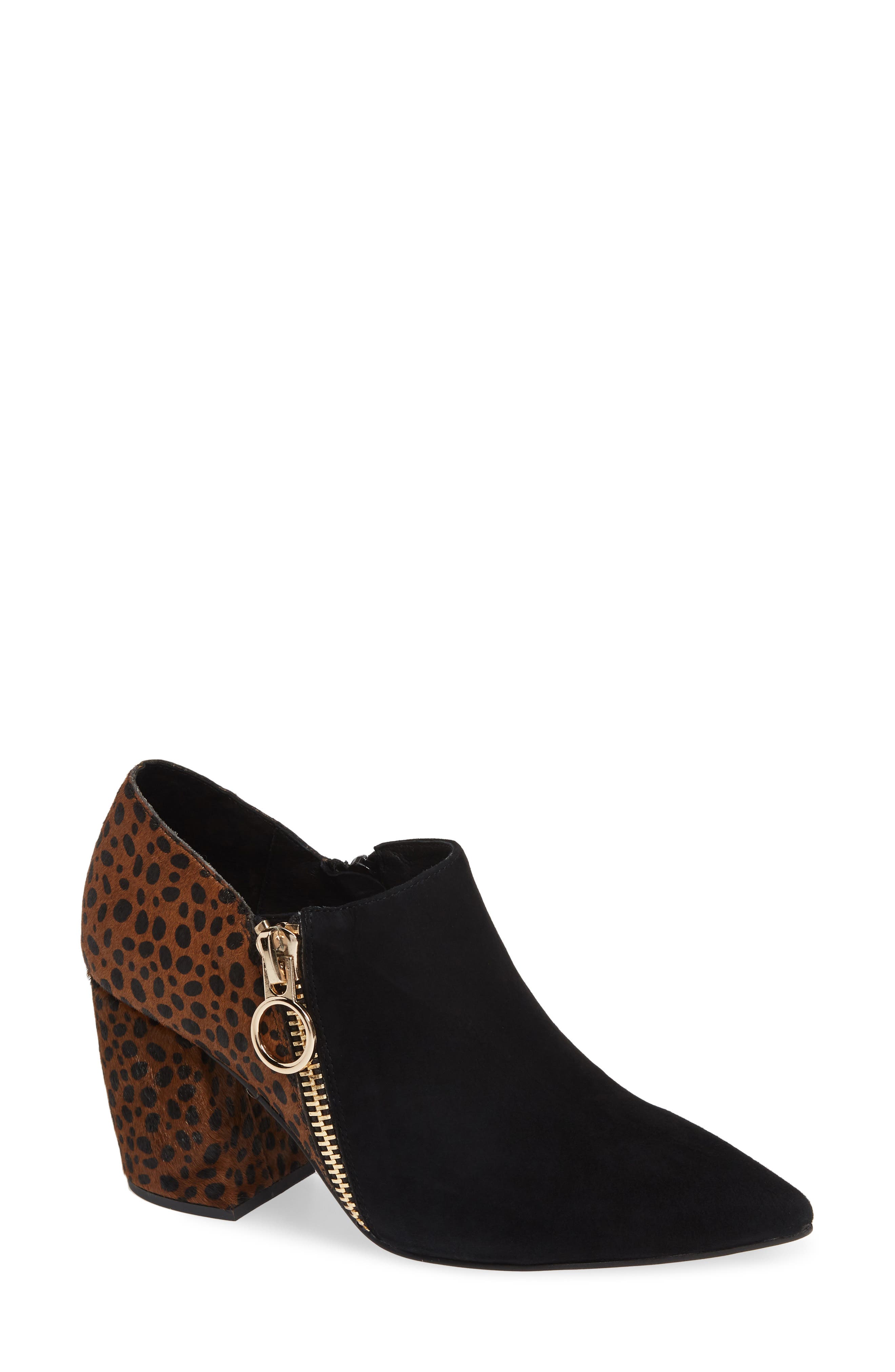 Jeffrey Campbell Encore Genuine Calf Hair Bootie