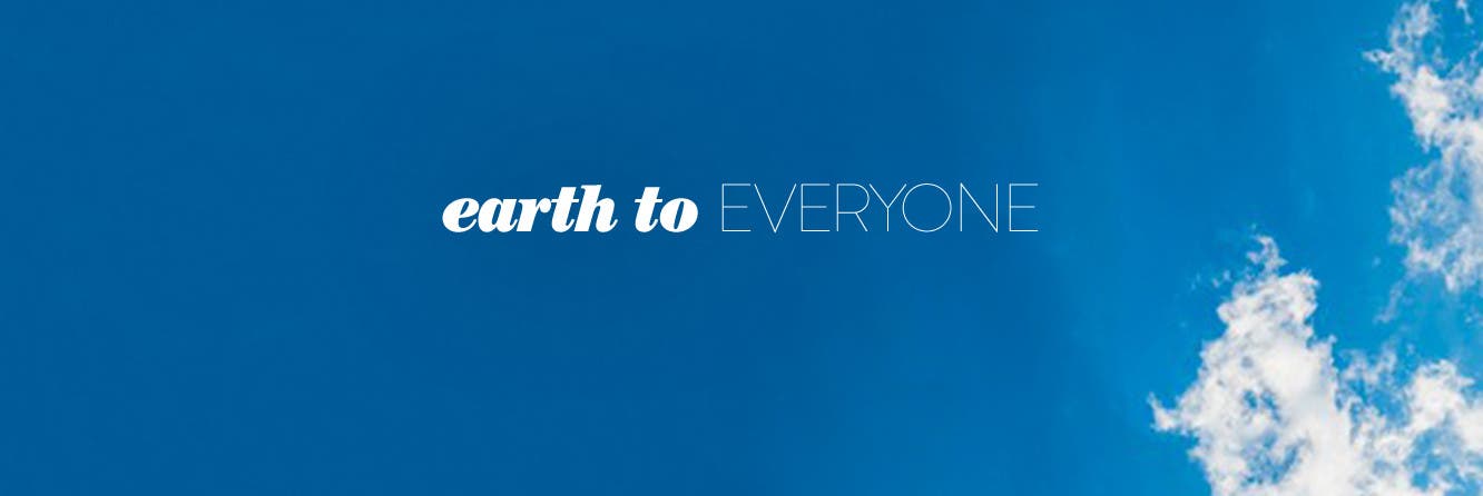 Earth to everyone: sustainable fashion.