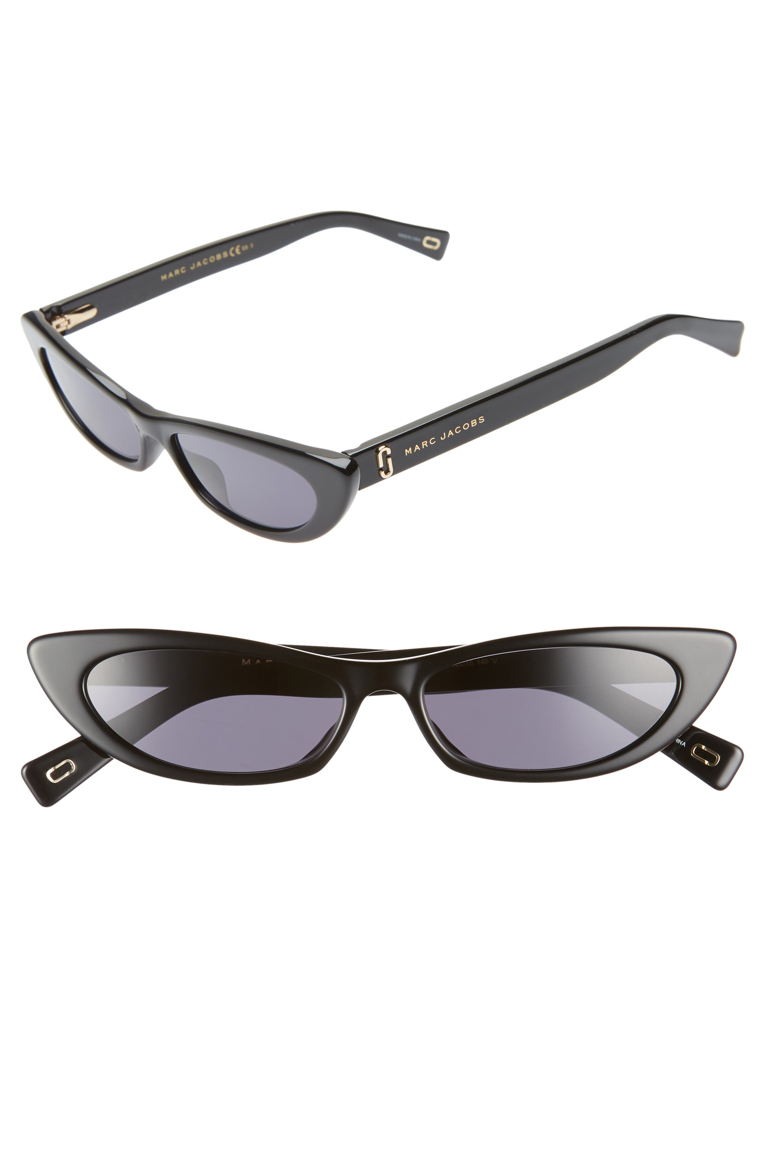 marc jacobs 52mm cat eye sunglasses