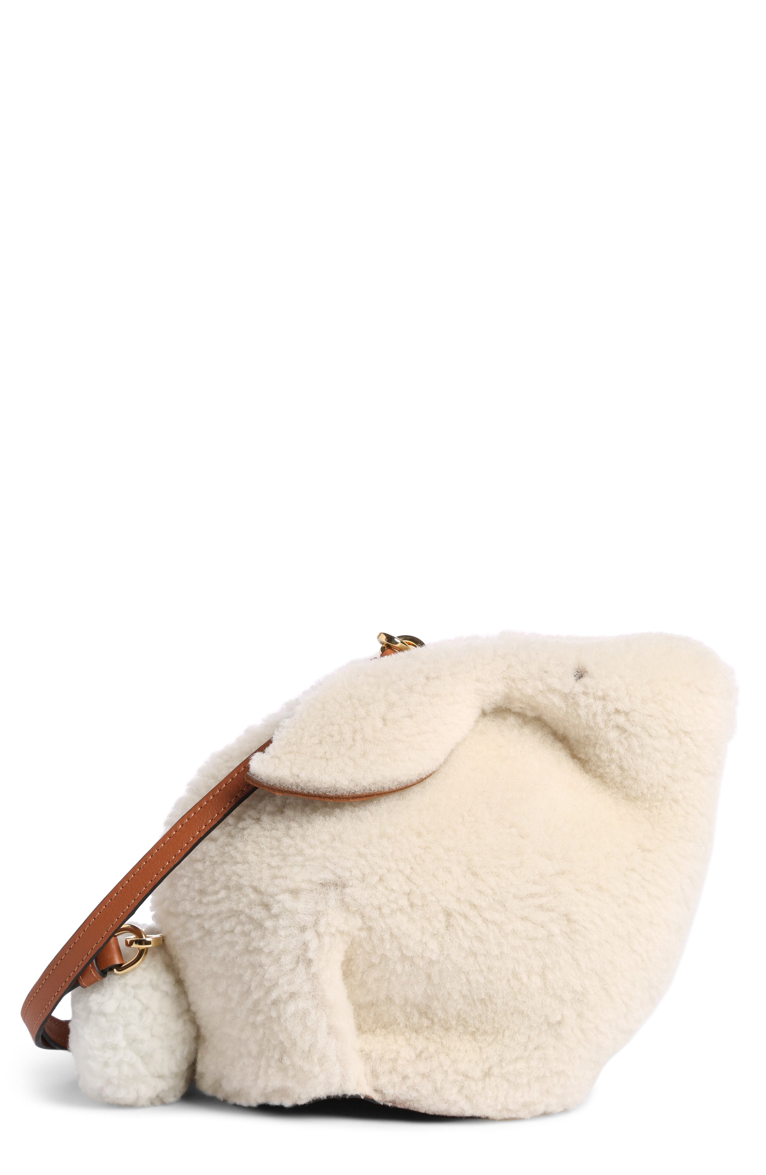 loewe shearling bunny