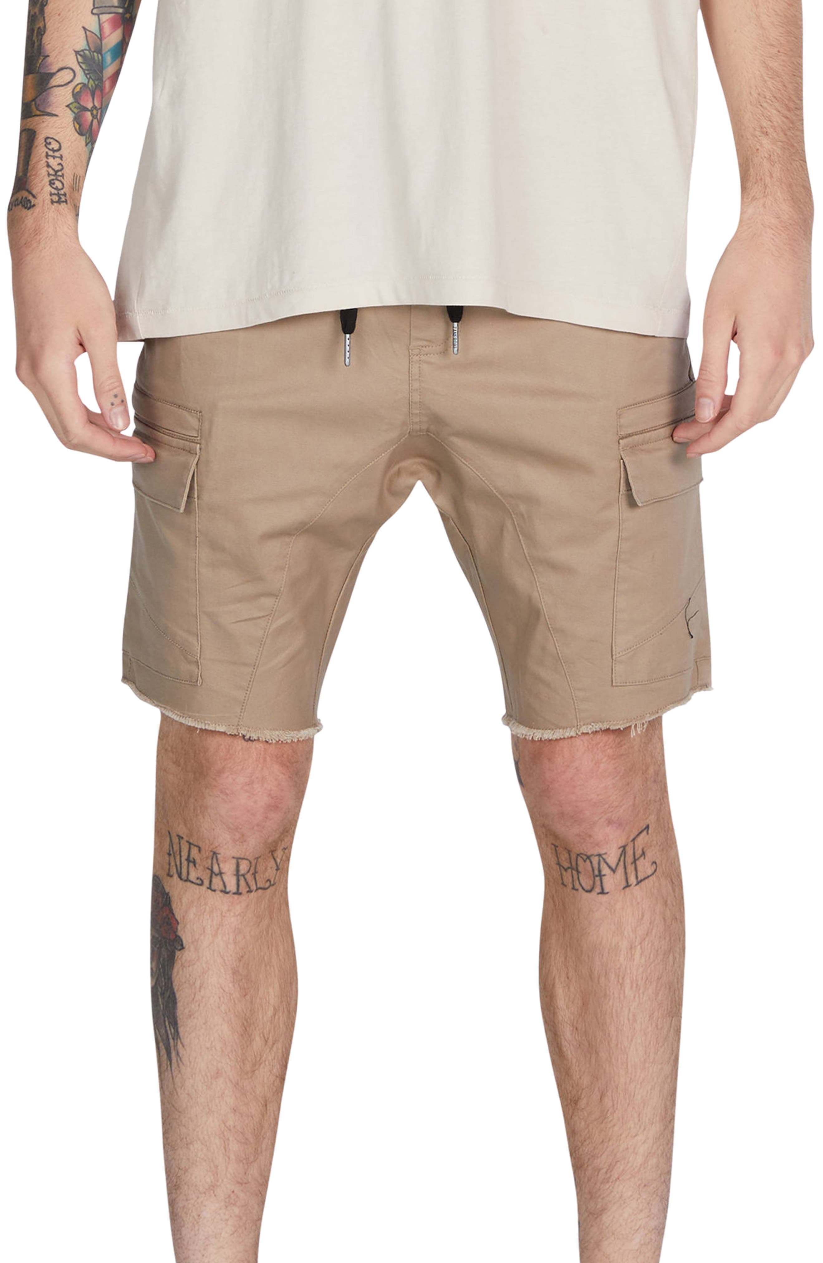 Zanerobe Sureshot Cargo Shorts, Beige