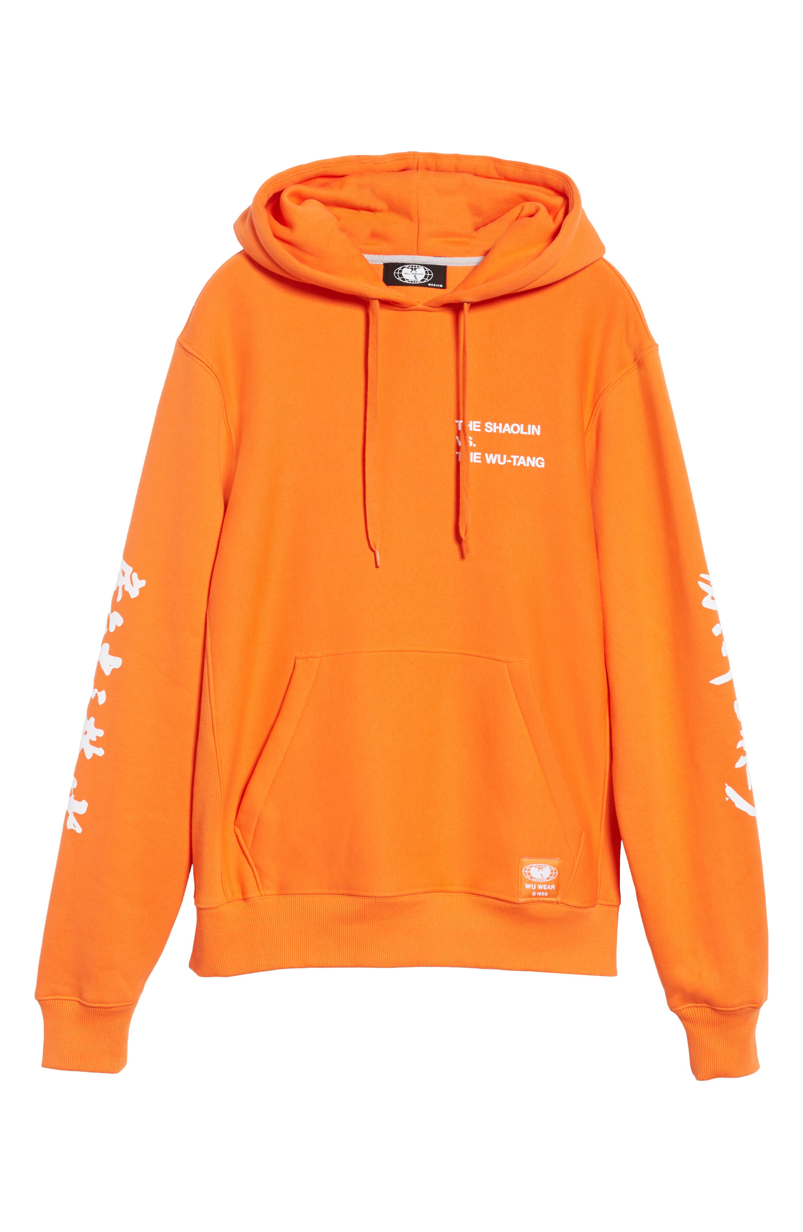 orange wu tang hoodie