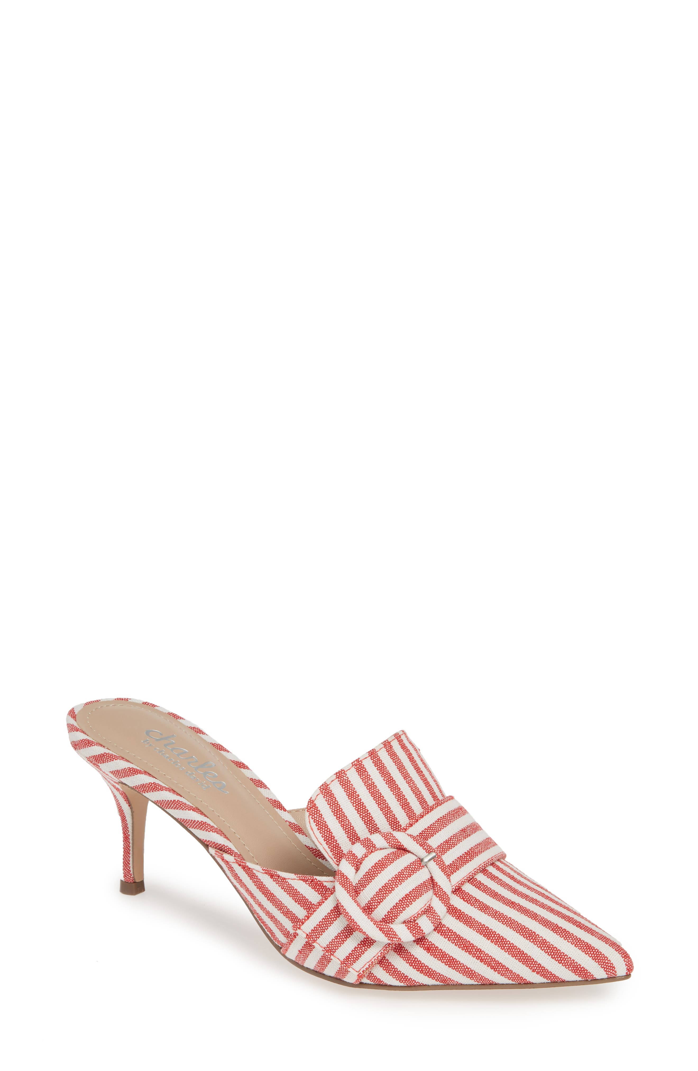 Charles By Charles David Acapulco Mule, Red