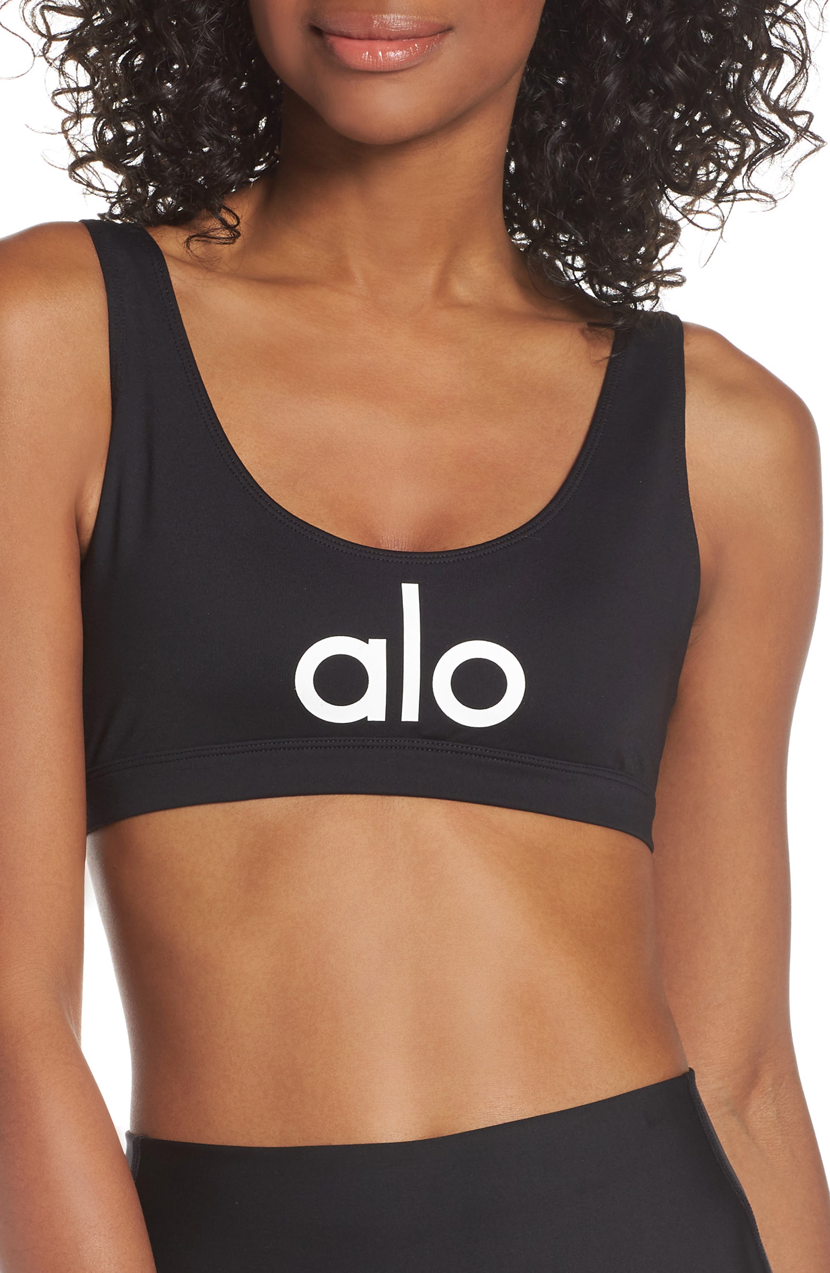 Alo Ambient Logo Sports Bra