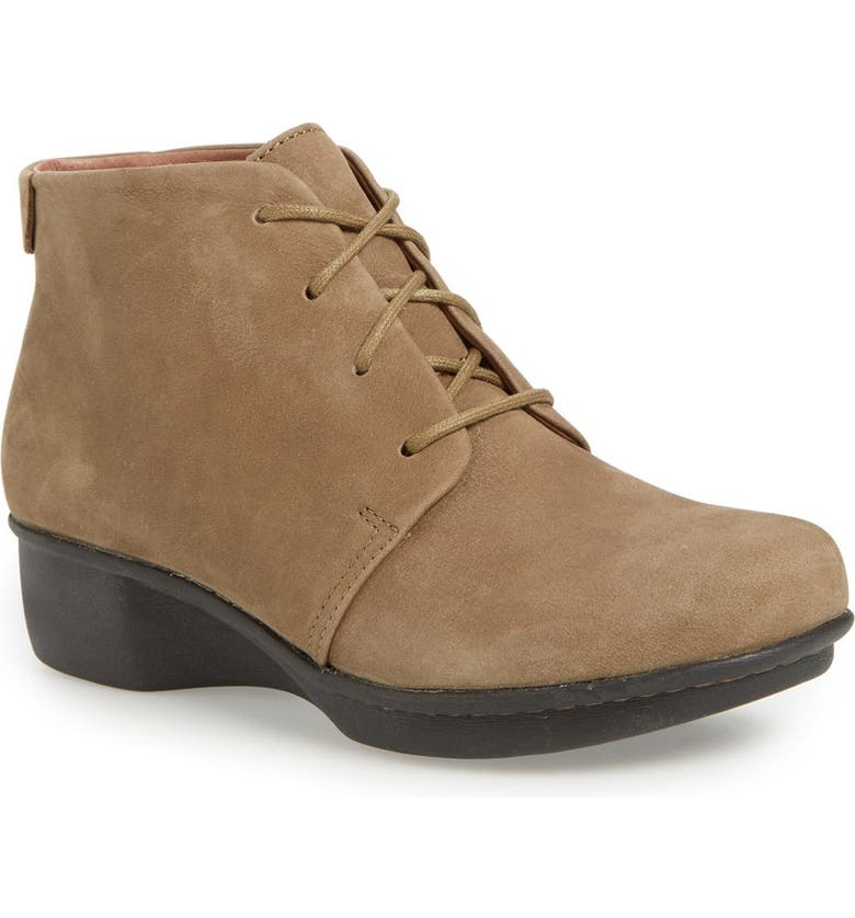 Dansko 'Lucille' Lace-Up Wedge Bootie (Women) | Nordstrom