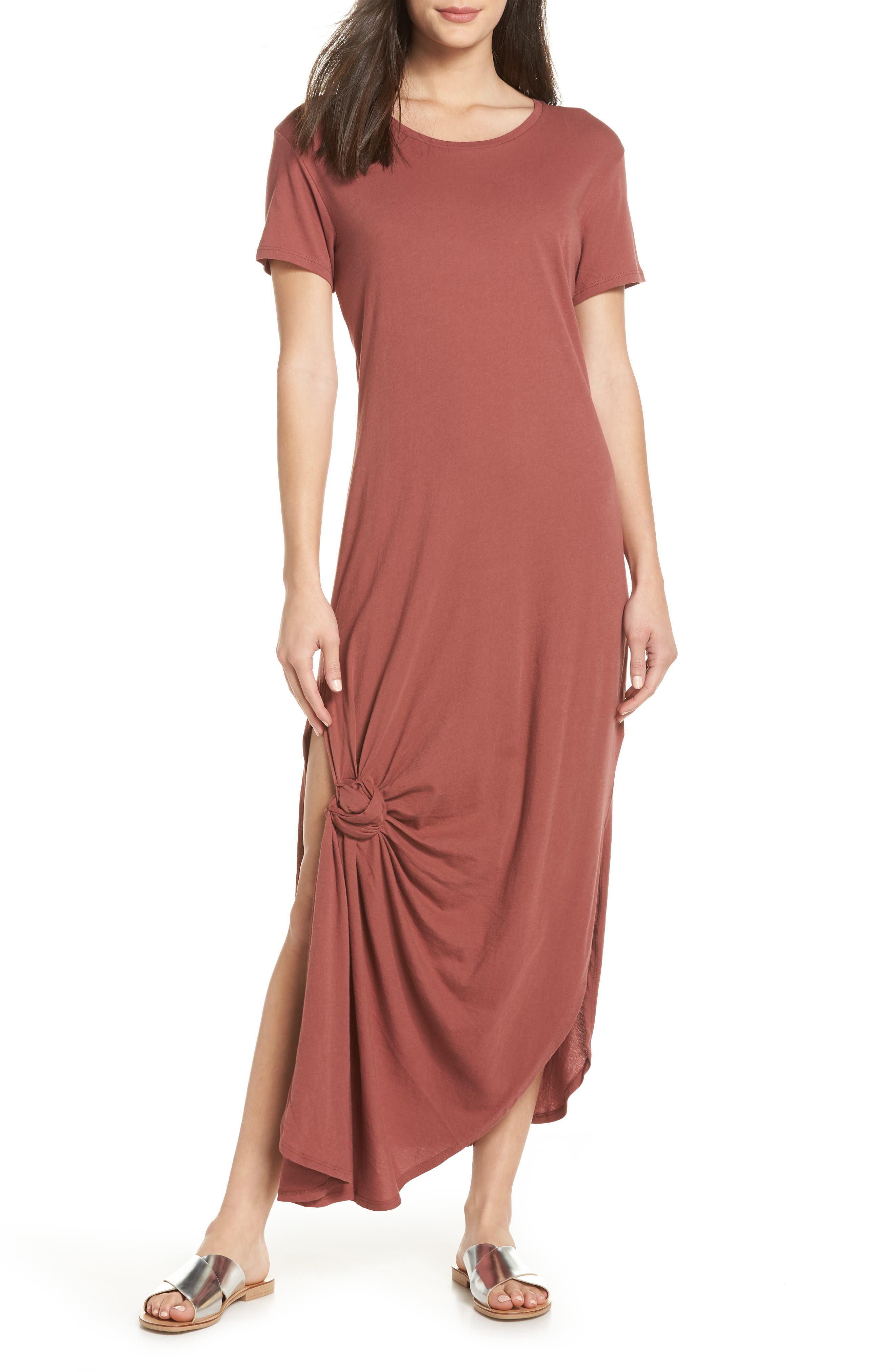 Tavik Jones Cover-Up Dress, Burgundy