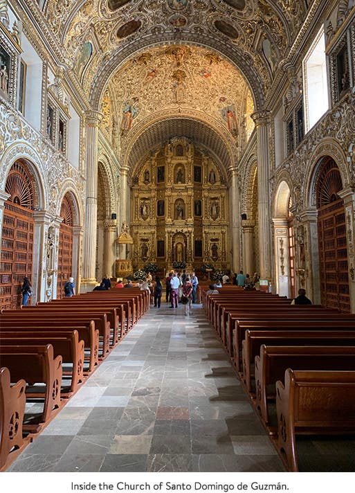 Church of Santo Domingo de Guzmán.