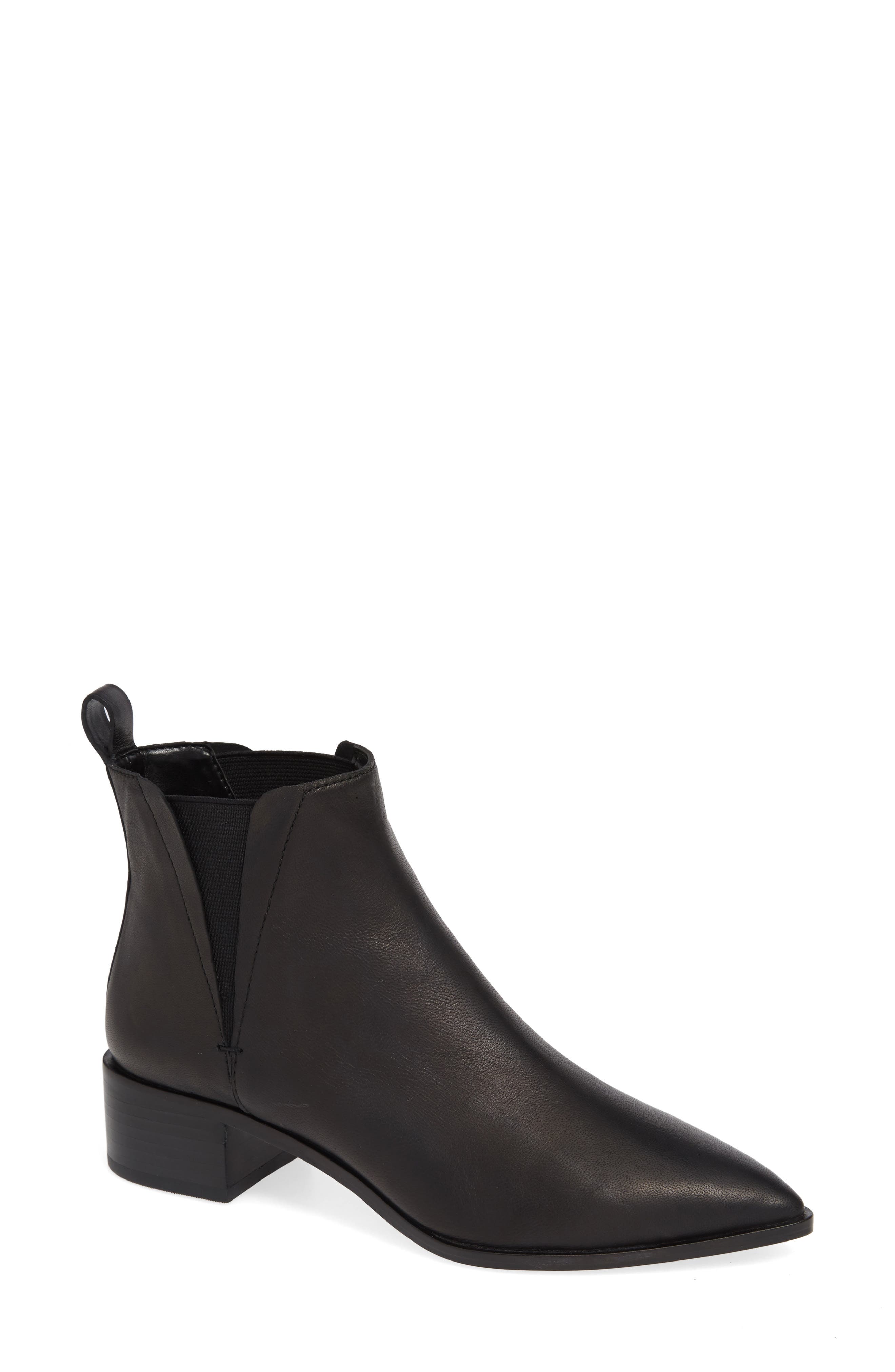 Black Suede Studio Taylor Bootie