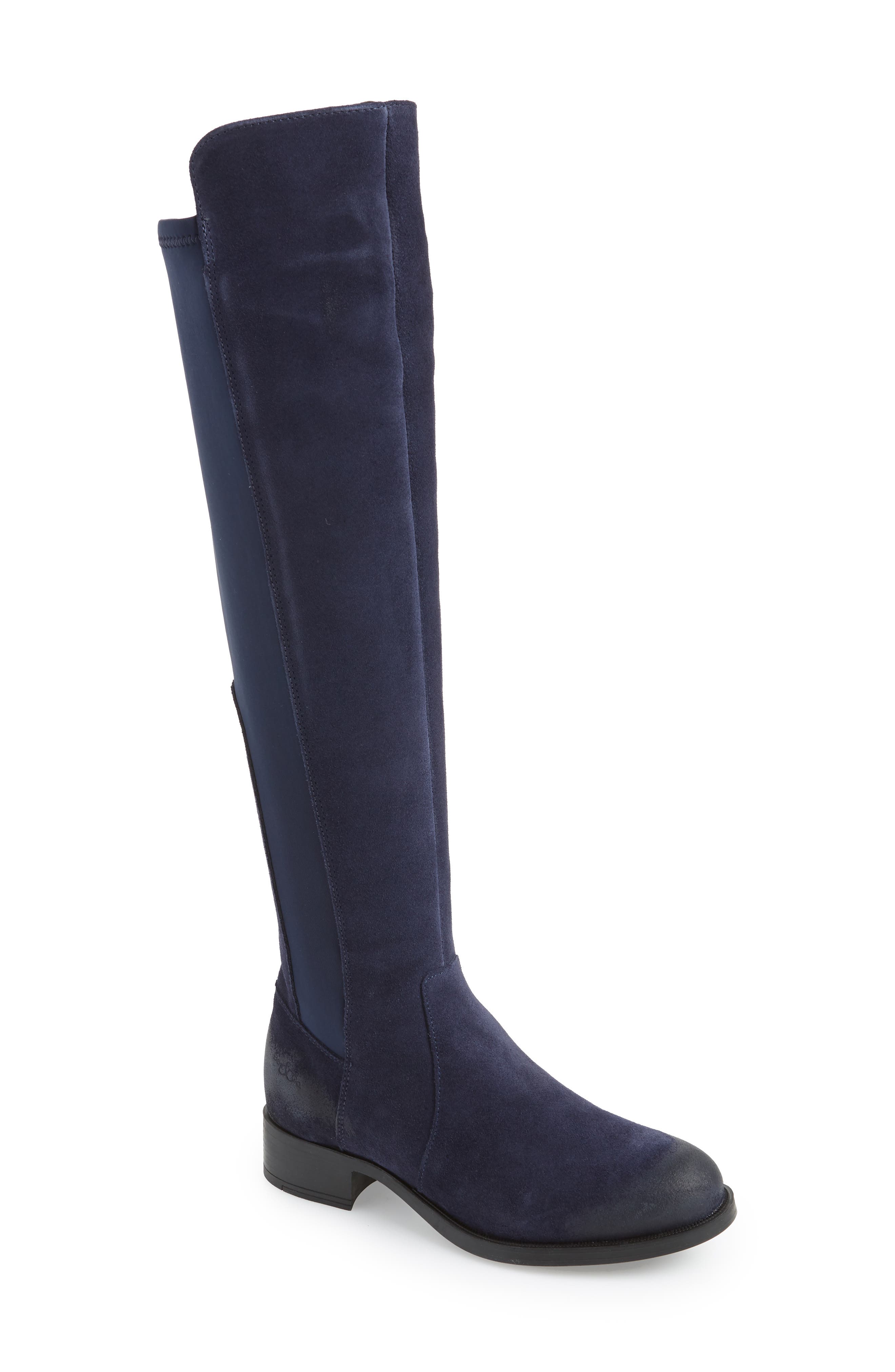 Bos. & Co. Bunt Waterproof Over The Knee Boot - Blue