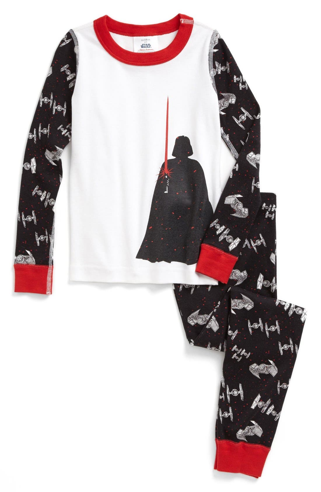 Hanna Andersson Star Wars Darth s Light Two Piece Fitted Organic 