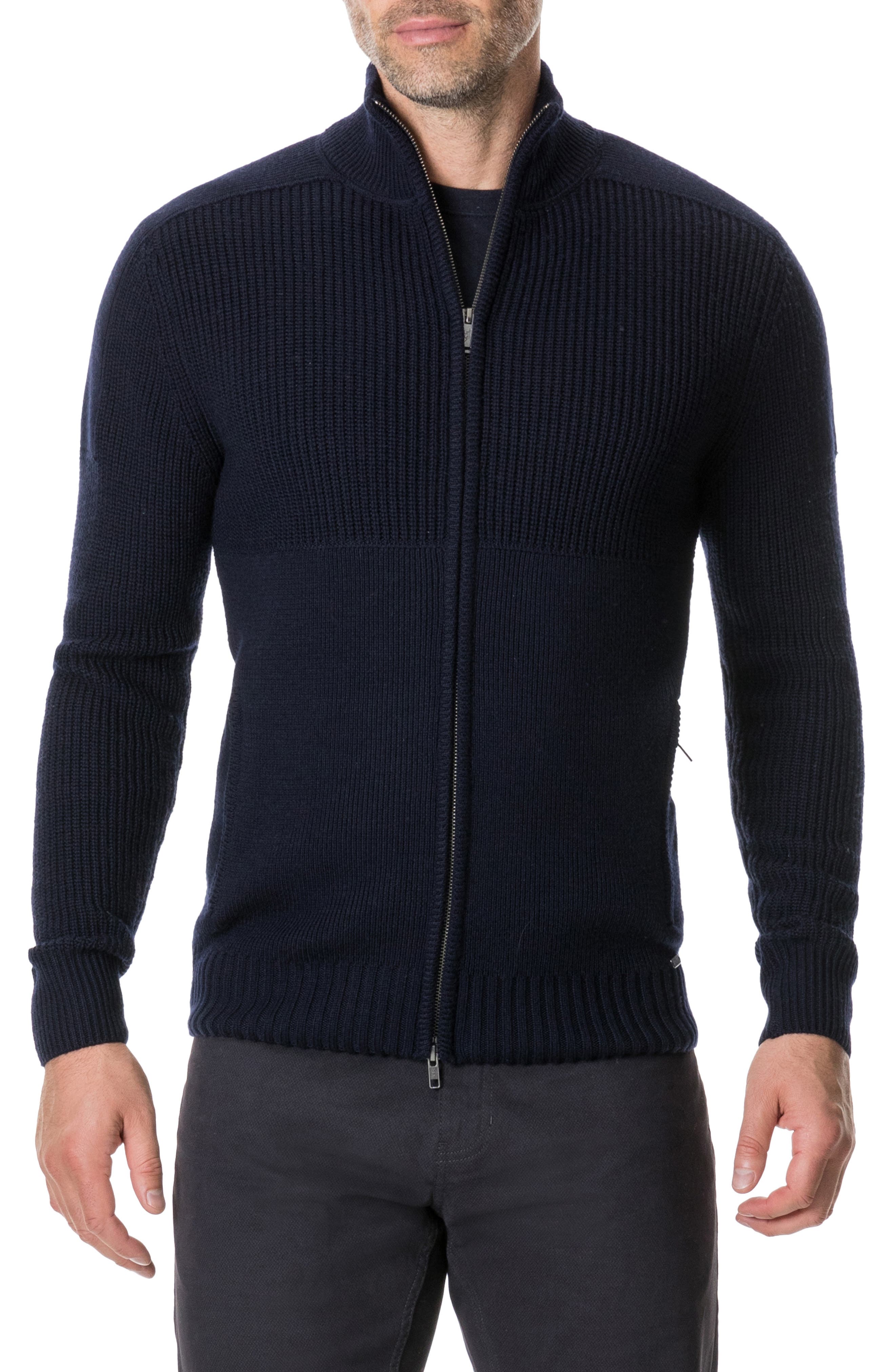 Rodd & Gunn Kina Beach Merino Wool Zip Sweater