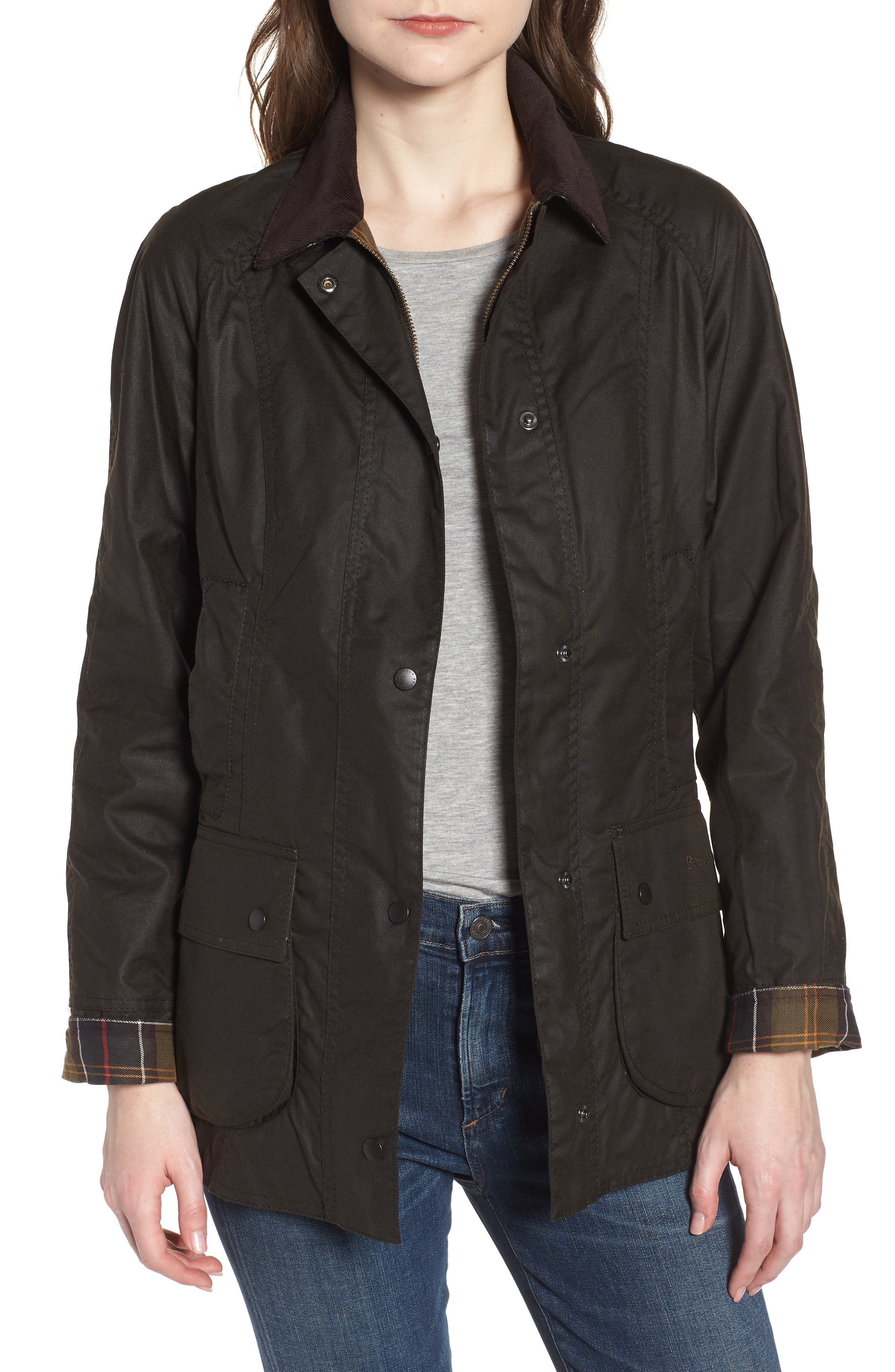 Barbour Beadnell Waxed Cotton Jacket