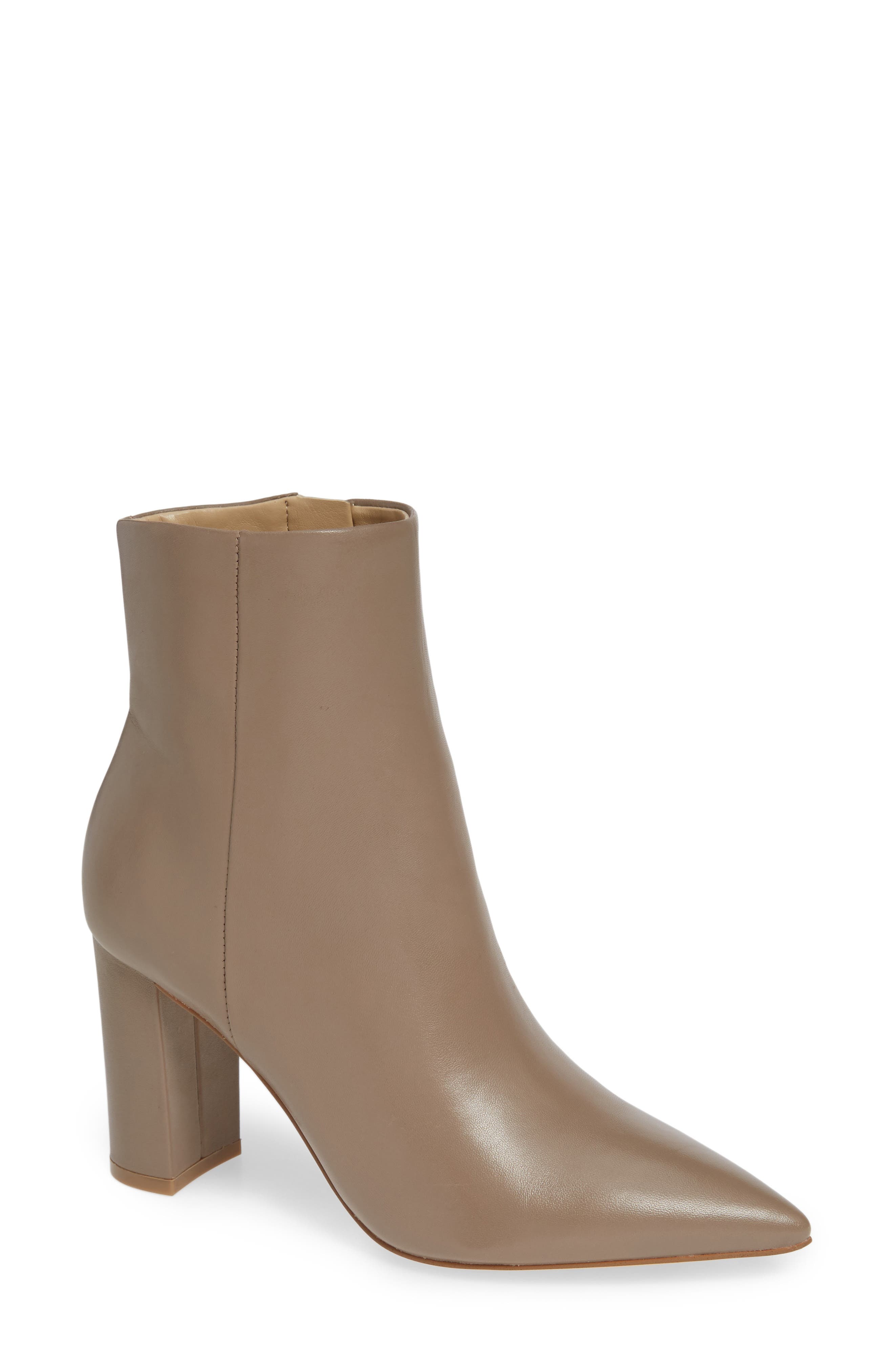 Marc Fisher Ltd. Ulani Pointy Toe Bootie, Beige