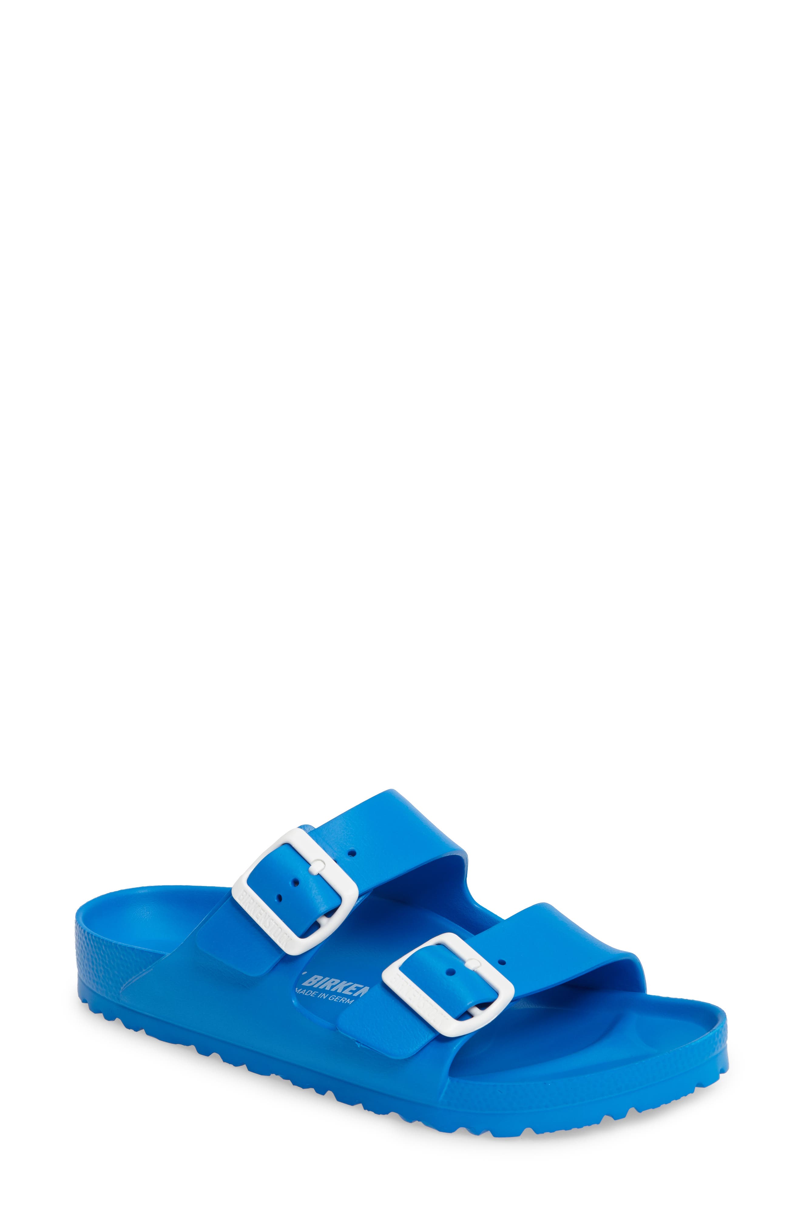 Birkenstock Essentials - Arizona Slide Sandal, Blue
