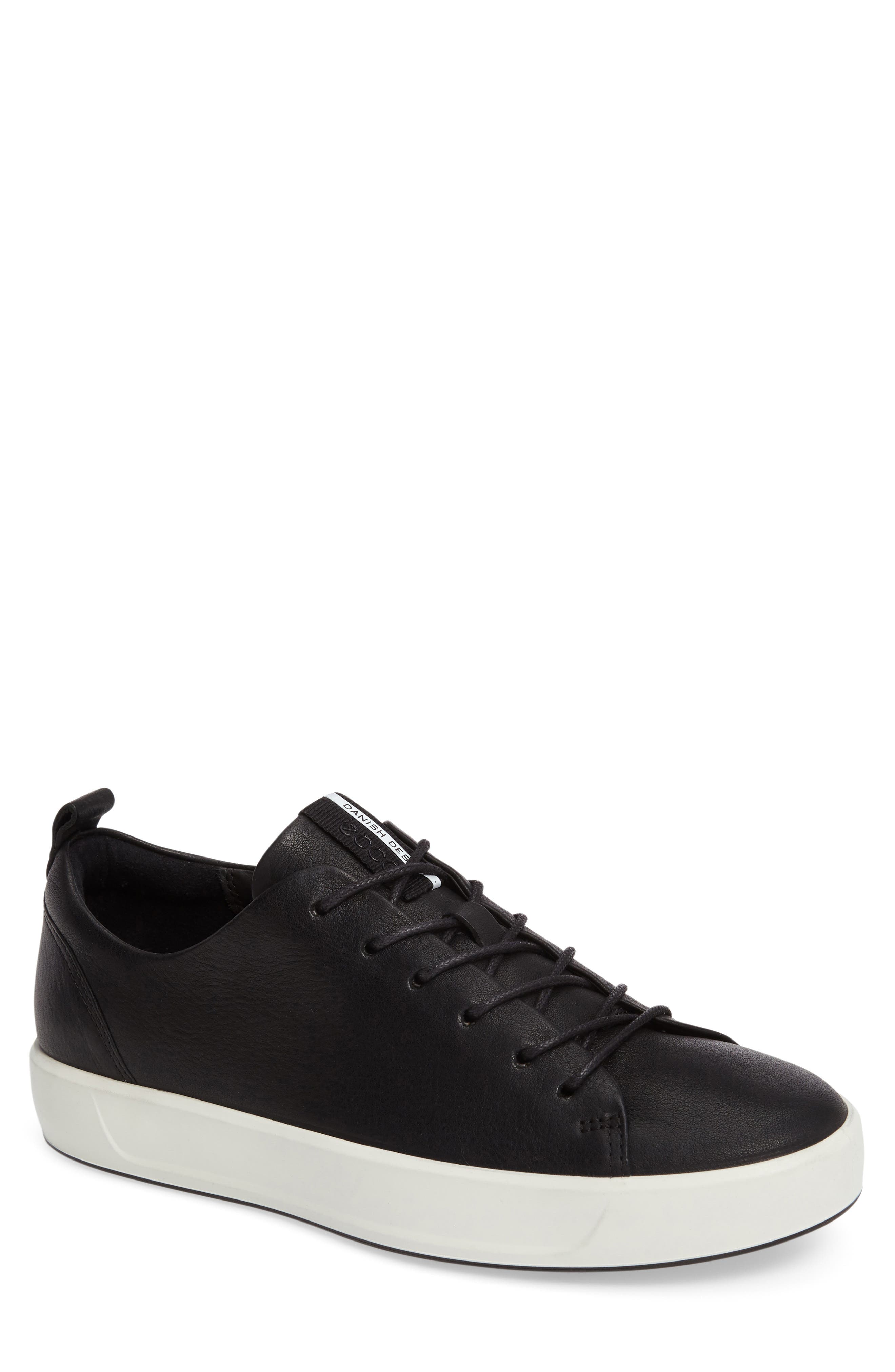 Ecco Soft 8 Sneaker, Black