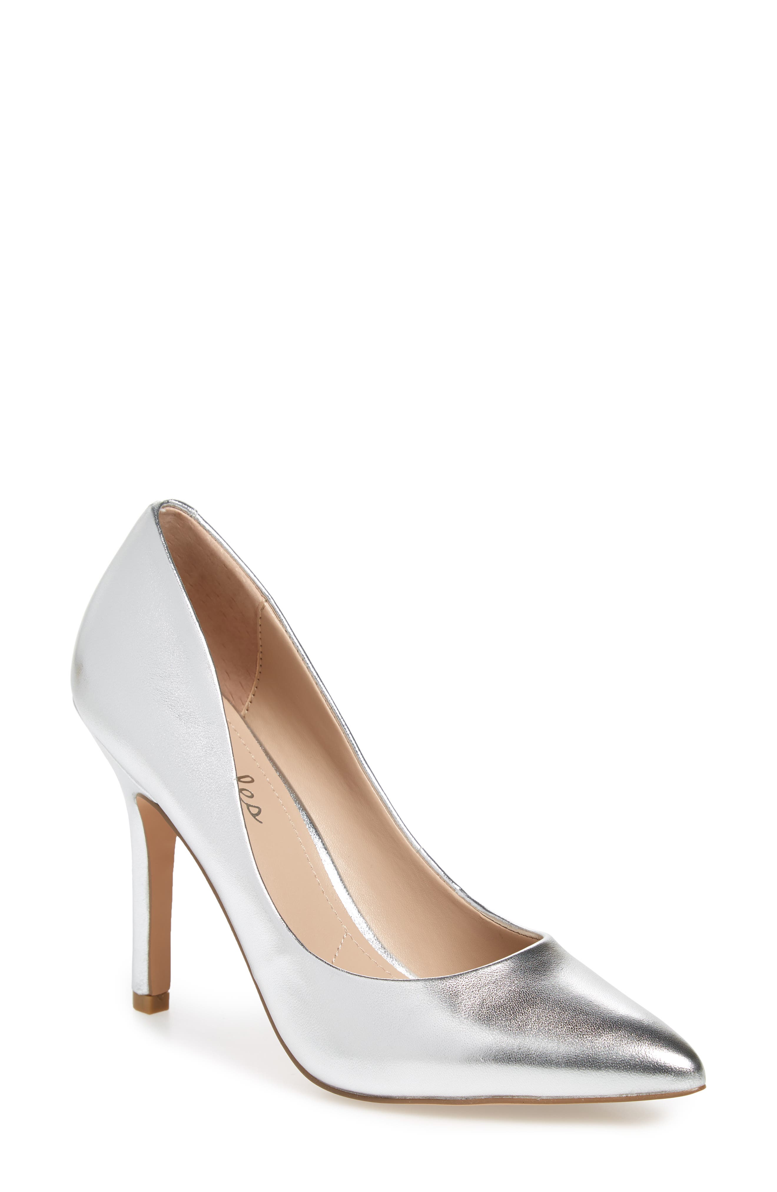 Charles By Charles David Maxx Pointy Toe Pump, Metallic
