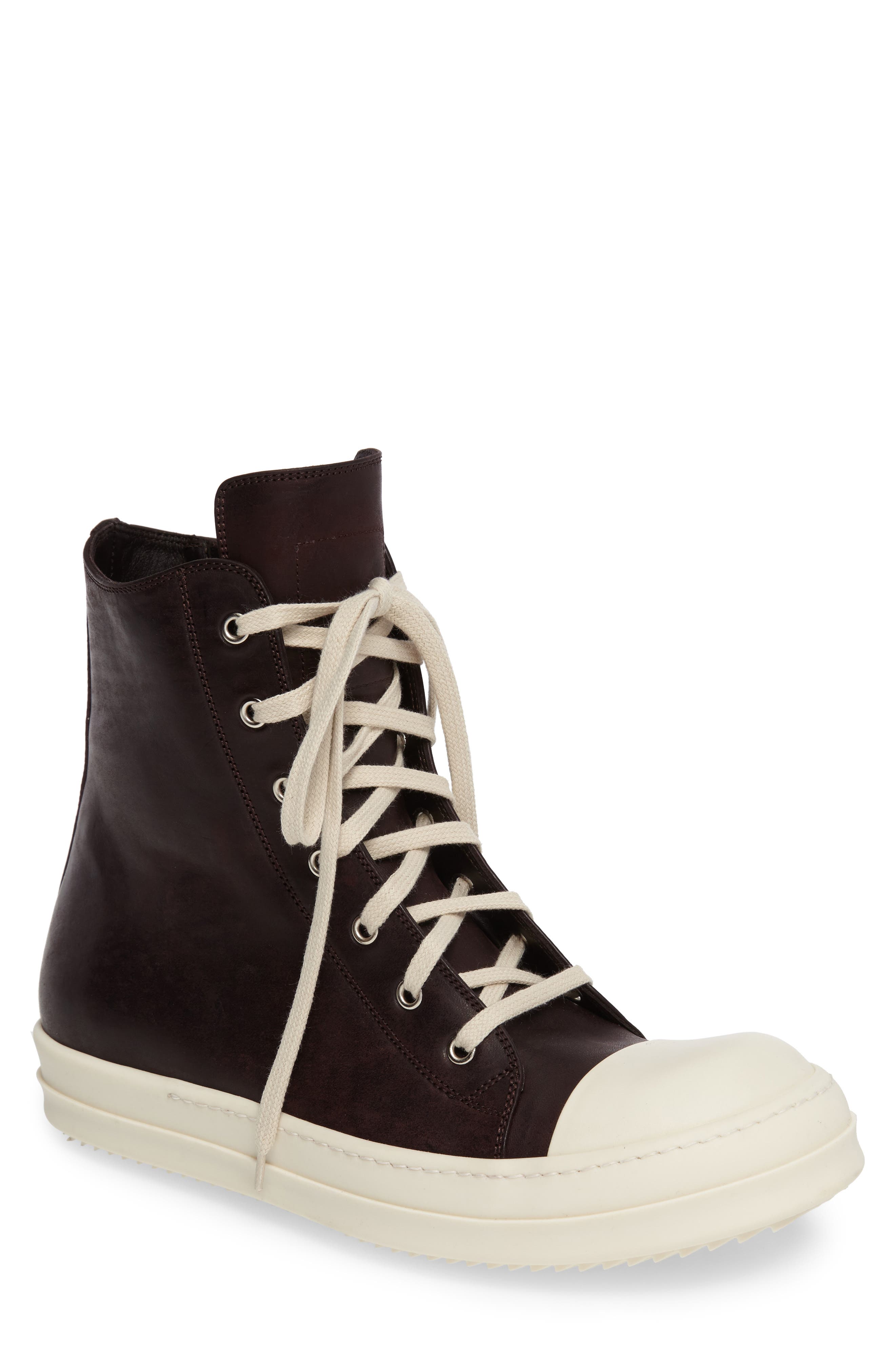 Rick Owens High Top Sneaker (Men) Nordstrom