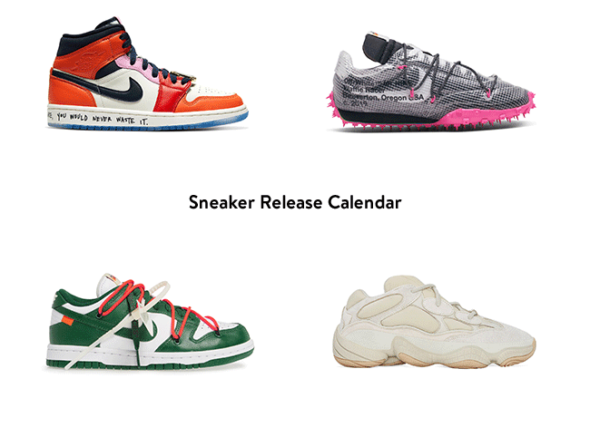 shoe release calendar