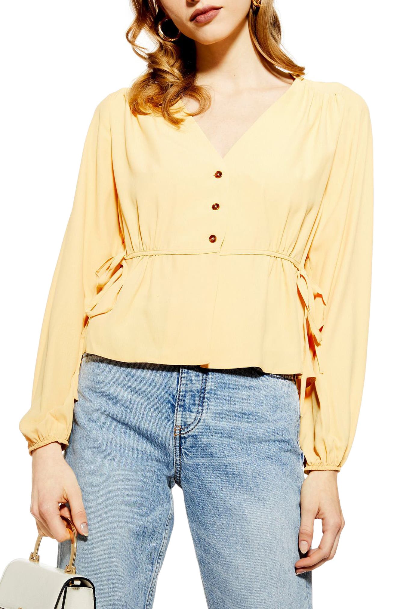 Ella Side Tie Blouse