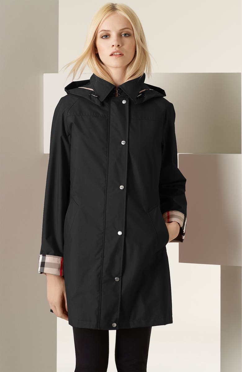 Burberry Brit Swing Raincoat Nordstrom Burberry Brit Swing Raincoat Nordstrom